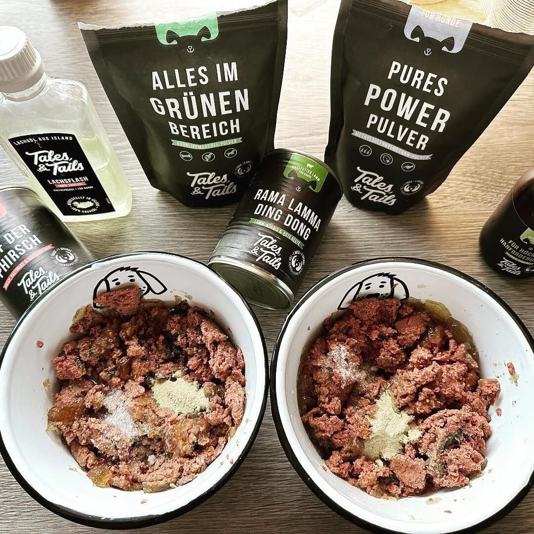 Tales & Tails MSM-Pulver Pures Power Pulver, Nahrungsergänzungsmittel für: Hunde