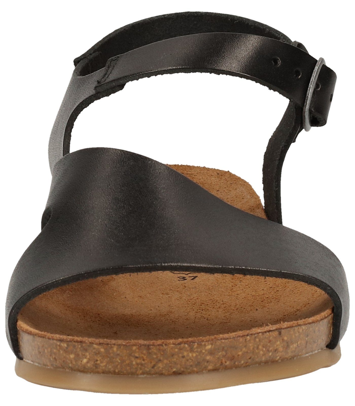 Sandalen Riemchensandalette COSMOS Comfort Leder Schwarz