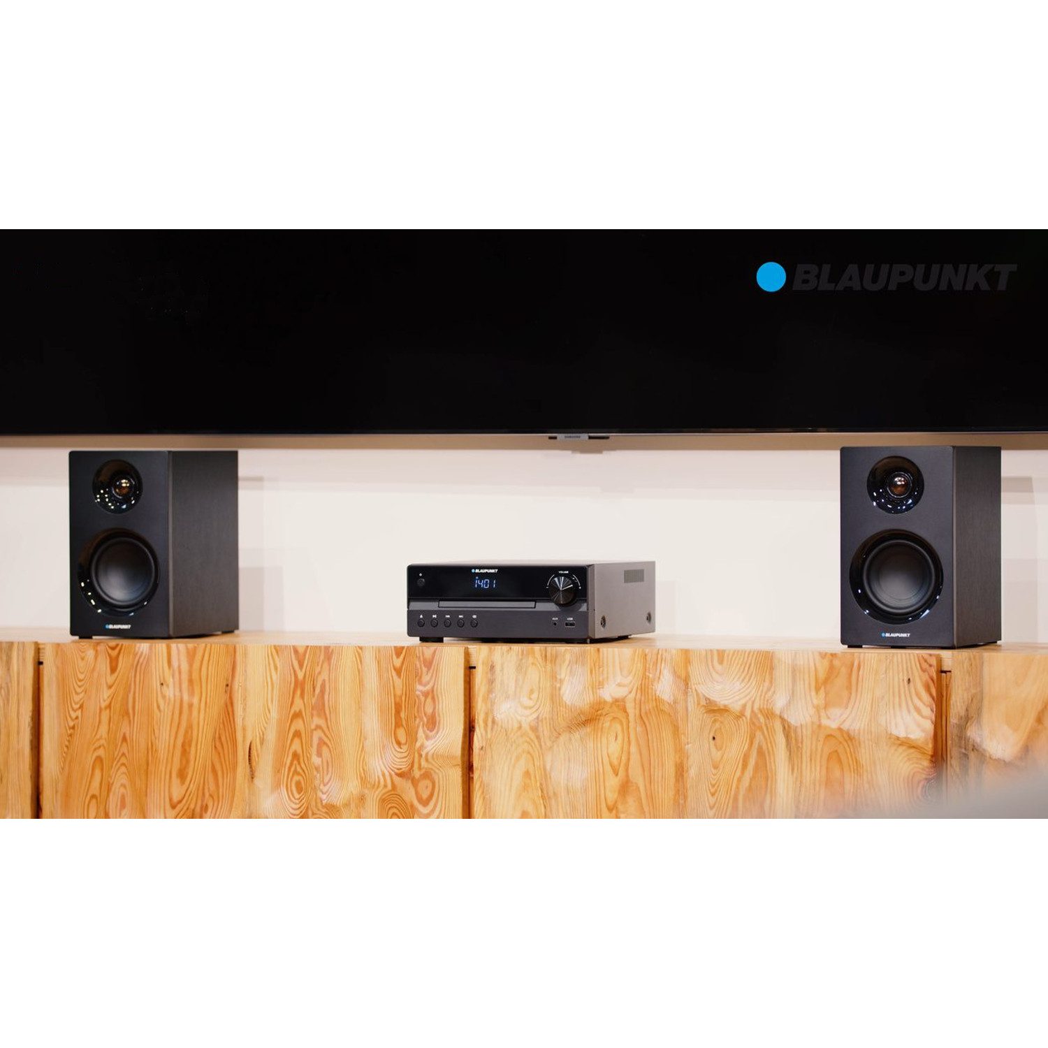 Blaupunkt MS55SUB Mikro-Stereoanlage mit Bluetooth und HDMI ARC Stereoanlage