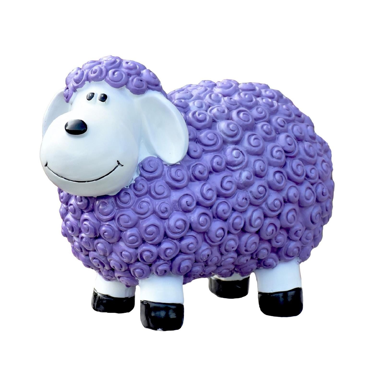 Geschenkestadl Gartenfigur Bunte Schafe viele Farben günstig online kaufen