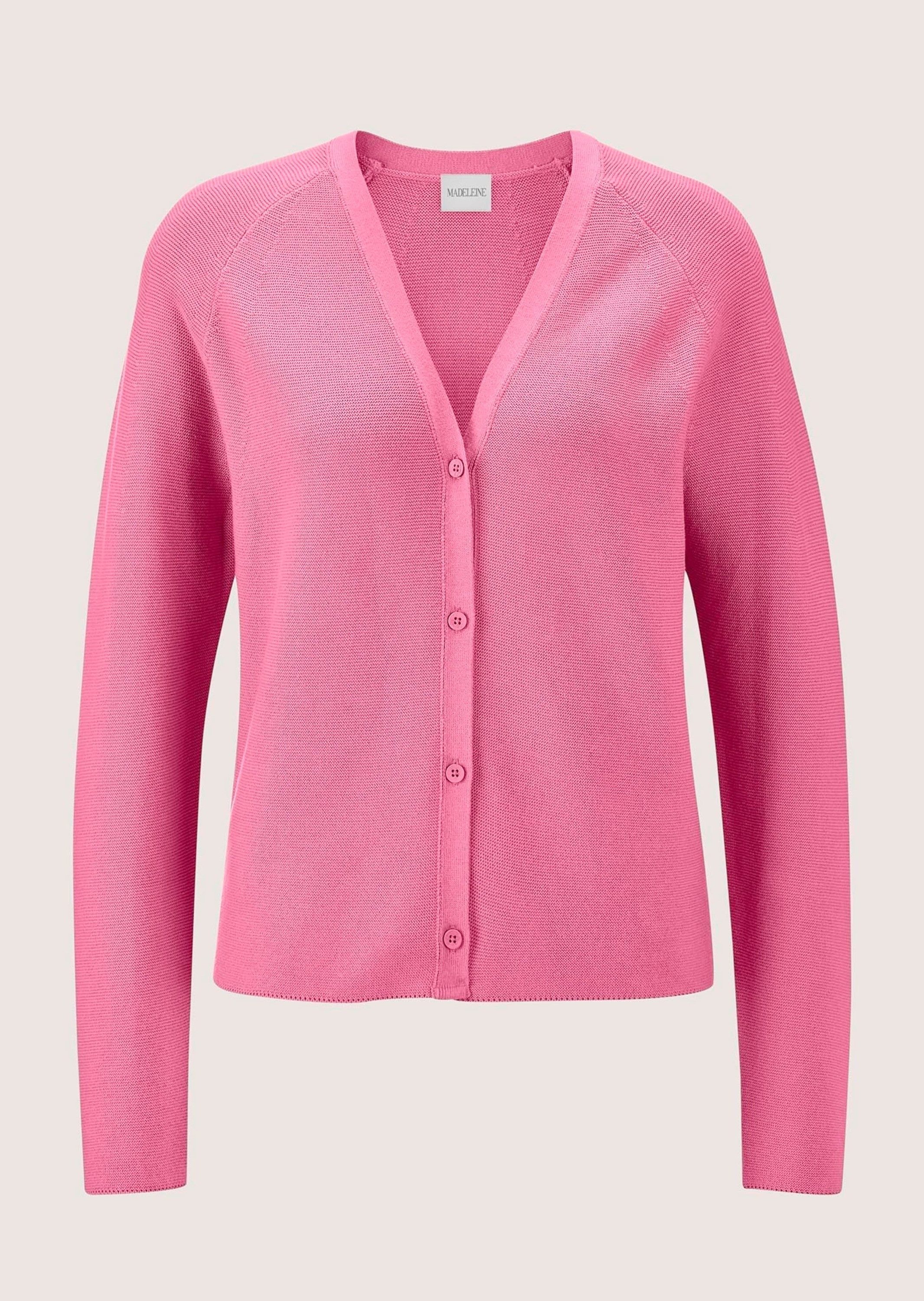 MADELEINE Strickjacke Strickjacke mit V-Ausschnitt günstig online kaufen