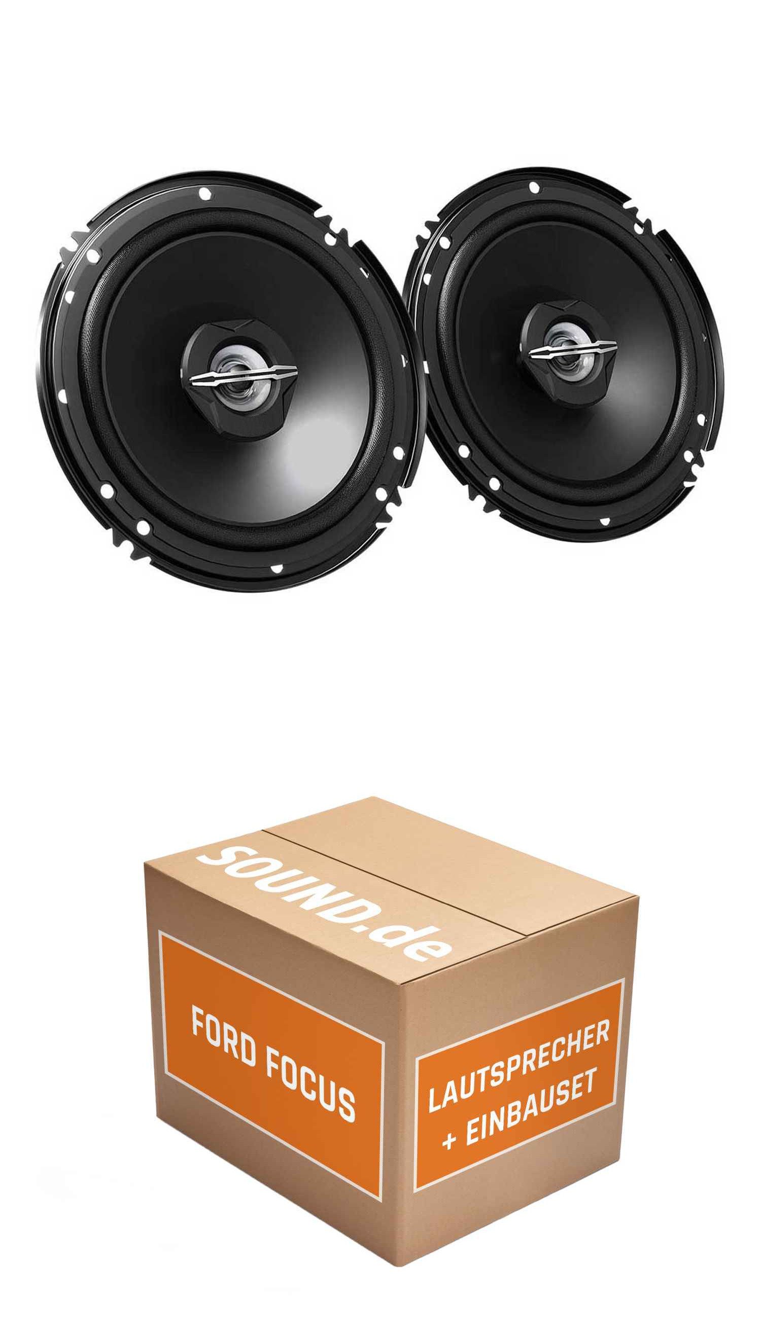 JUST SOUND best choice for caraudio Lautsprecher Boxen Heck JVC CS-J620X für Ford Focus 11 300W Auto-Lautsprecher (30 W)
