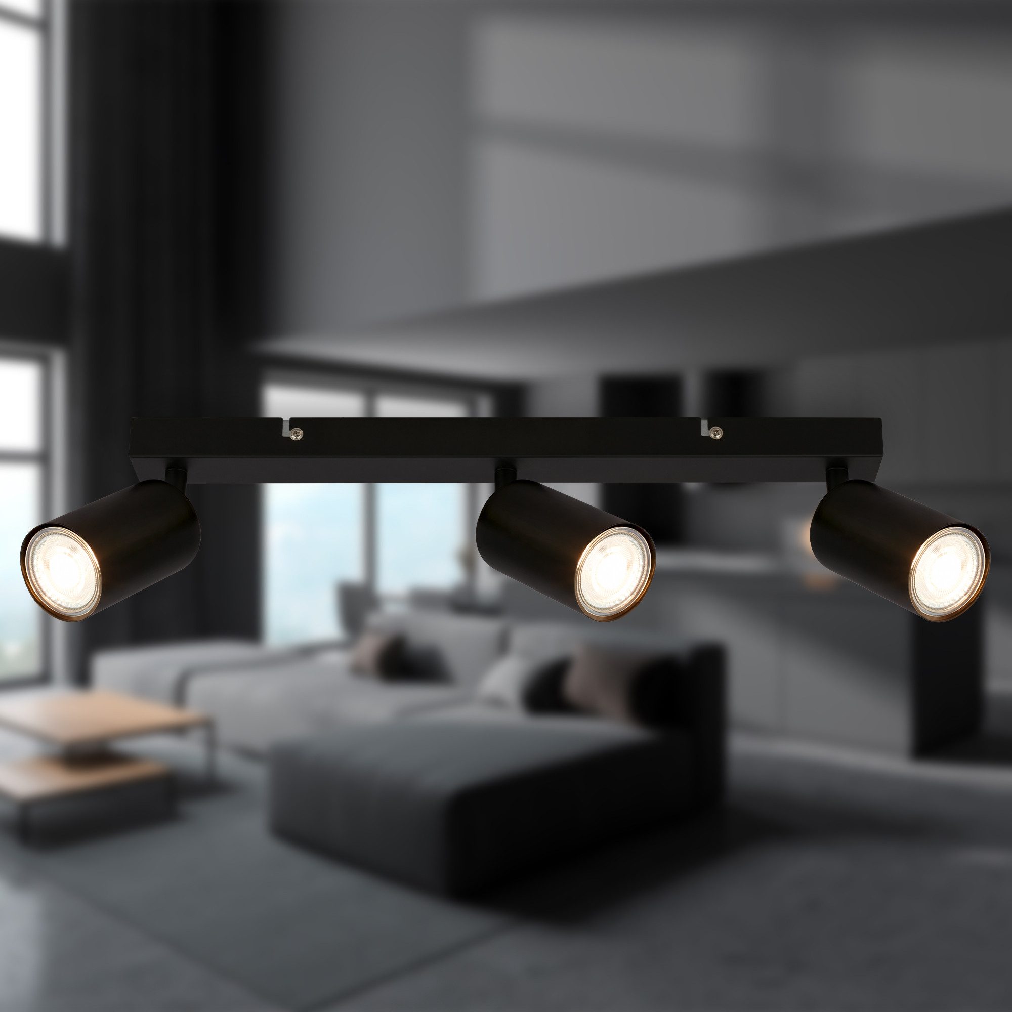 Briloner Leuchten Deckenleuchte Deckenlampe Wohnzimmer Schlafzimmer günstig online kaufen