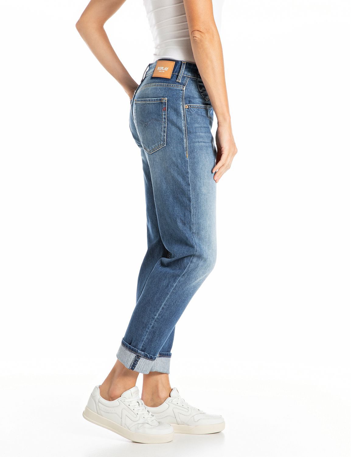 Replay Slim-fit-Jeans MARTY mit leichter Waschung