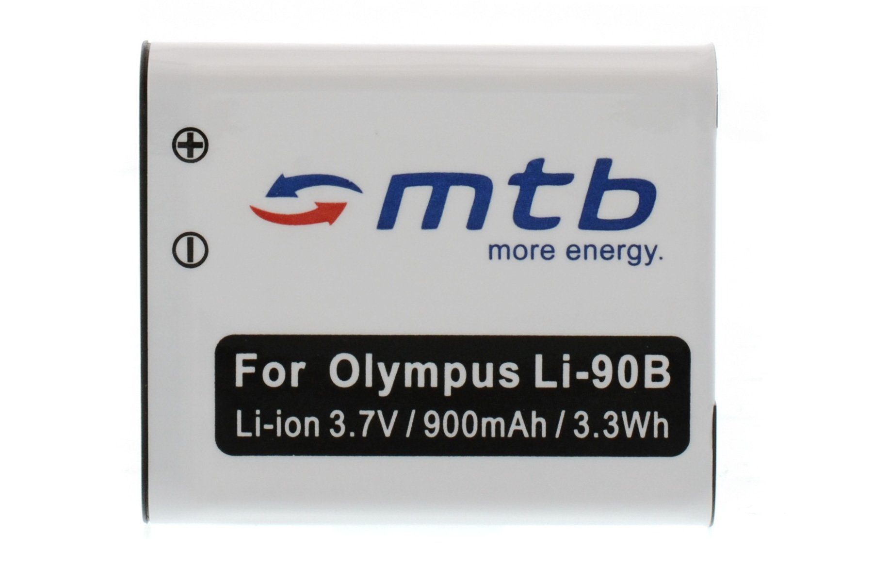 mtb more energy Olympus mAh mit - Li-Ion] Akku-Typ Olympus Li-90b Kamera-Akku SH-50, V), SH-1, für: passend SH-2, (3,7 kompatibel SH-60… 1100 [BAT-360 Stylus