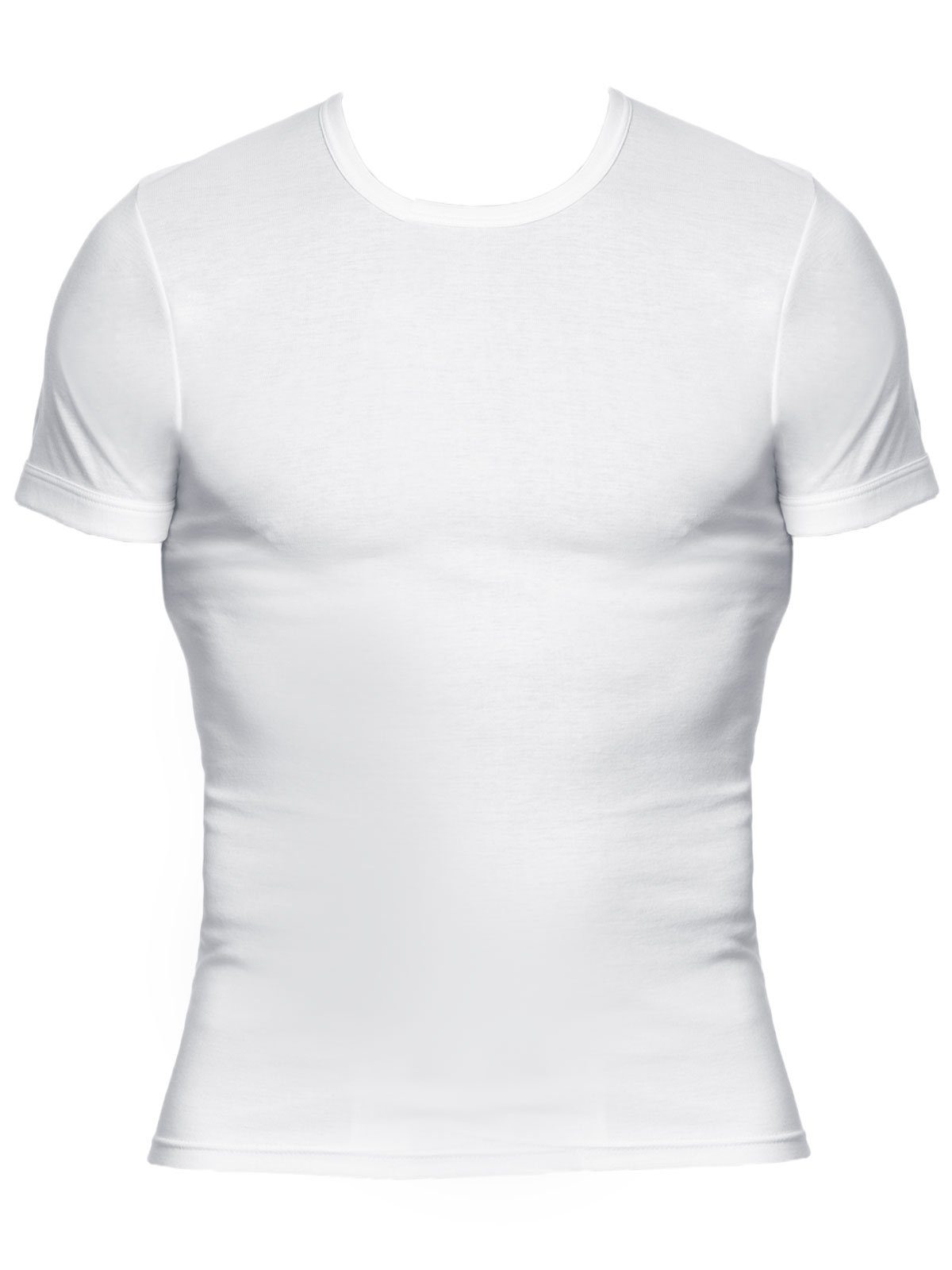2-St) T-Shirt Herren Masterclass Sparpack Unterziehshirt (Spar-Set, KUMPF 2er -