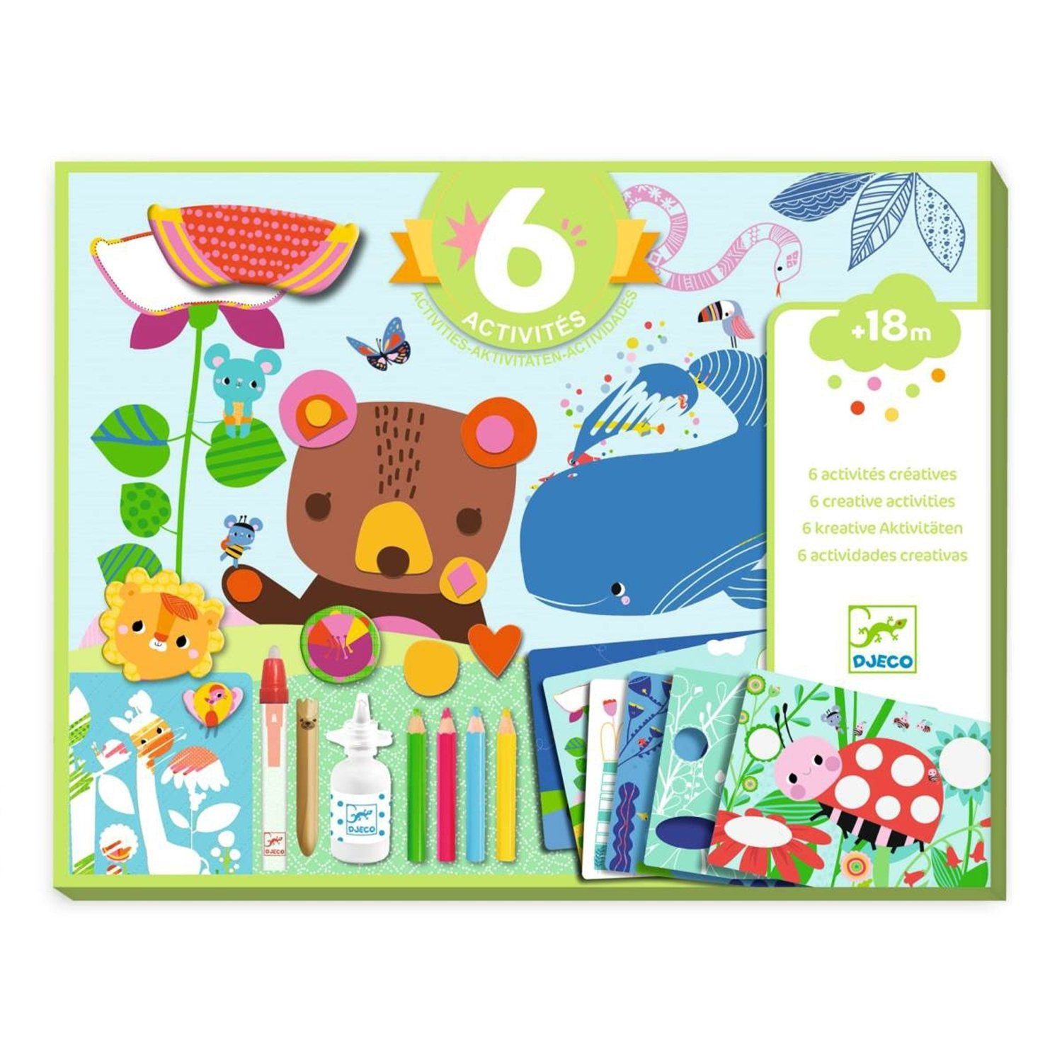 DJECO Kreativset DJ09295 Kreativsets: Die Maus