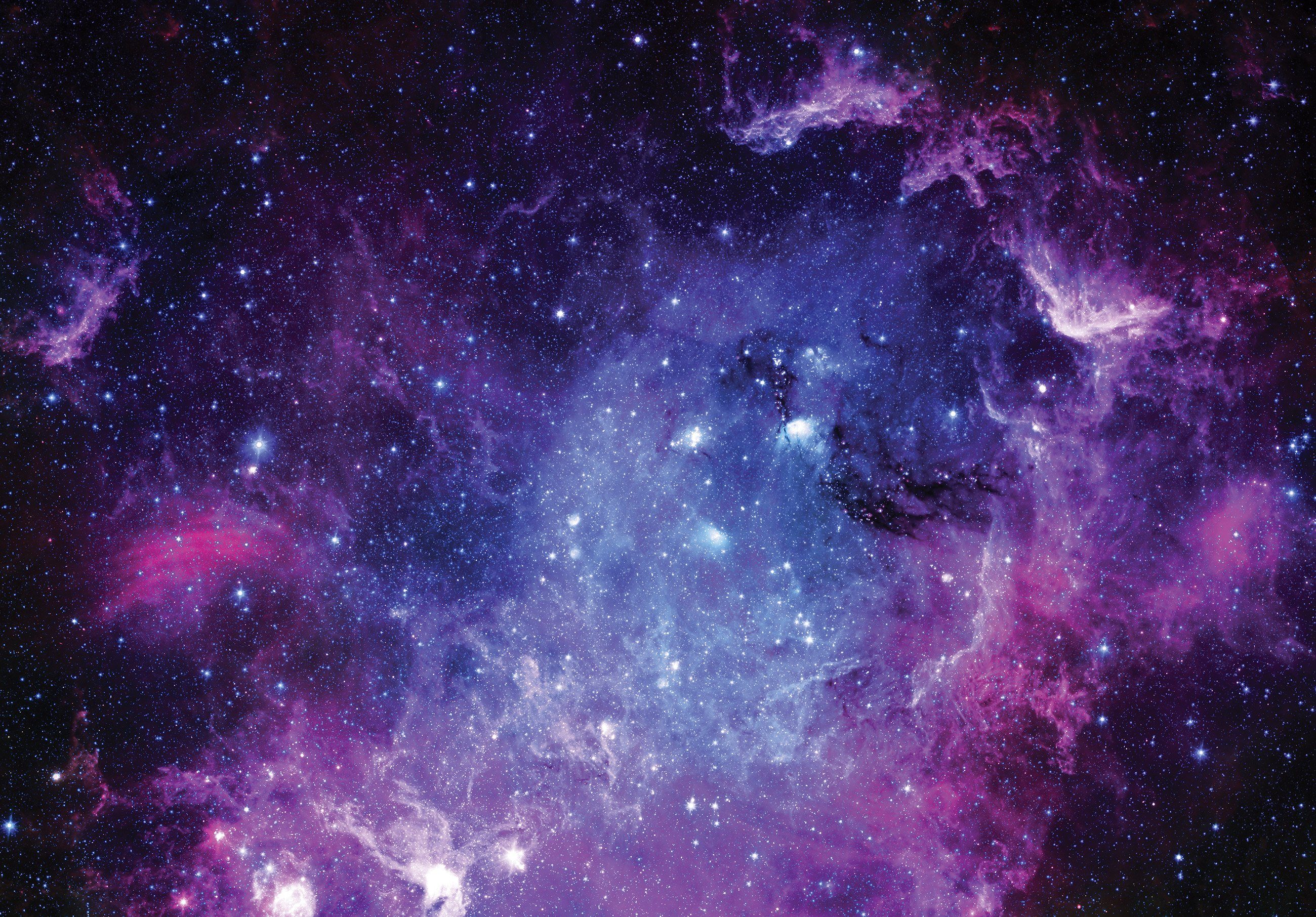 Wallarena Fototapete Kinderzimmer Mädchen Jungen Galaxy Kosmos Mädchenzimme günstig online kaufen