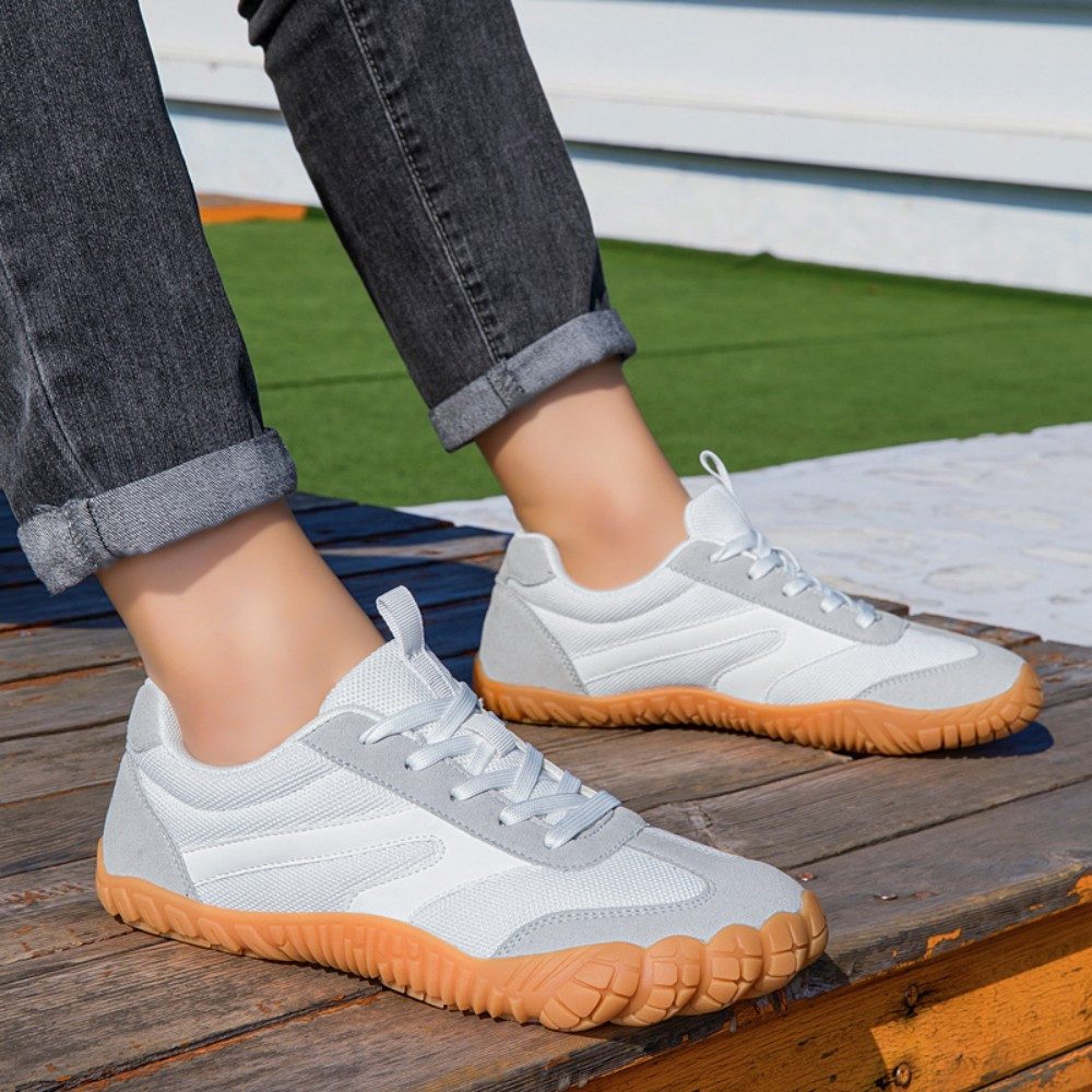 HUSK'SWARE Barfußschuh (Unisex Barfußschuhe für Paare, breite Zehenbox, leichte Freizeitschuhe, Unisex Barfußschuhe für Paare, breite Zehenbox, leichte Freizeitschuhe) rutschfeste Wanderschuhe, Fitnessschuhe für Alltag und Outdoor