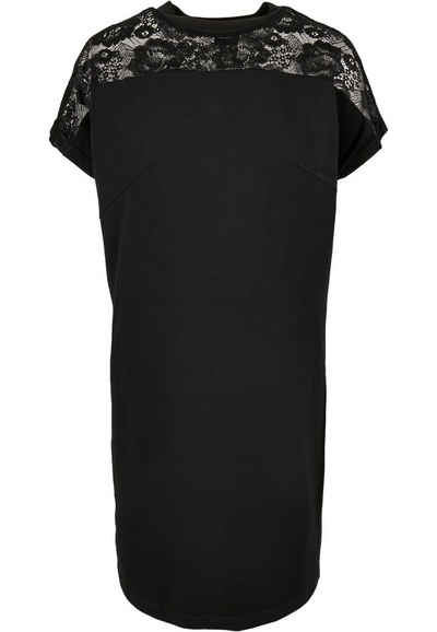 URBAN CLASSICS Shirtkleid Urban Classics Damen Ladies Lace Tee Dress (1-tlg)