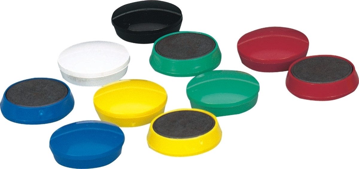 ALCO Magnet Magnete 32mm VE=10 Stück sortiert