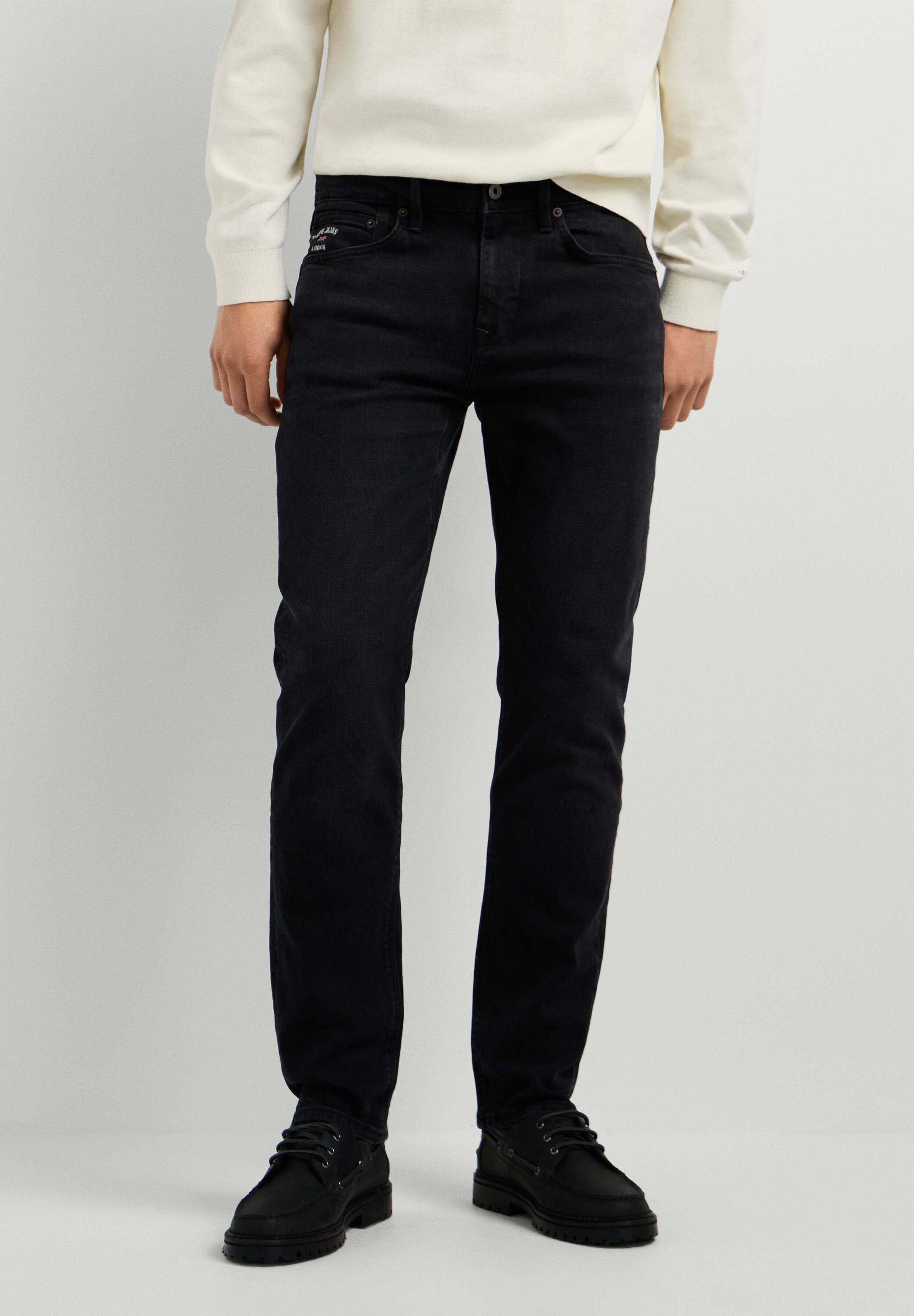 Pepe Jeans Slim-fit-Jeans slim fit jeans SLIM JEANS HATCH FS WASHED BLK