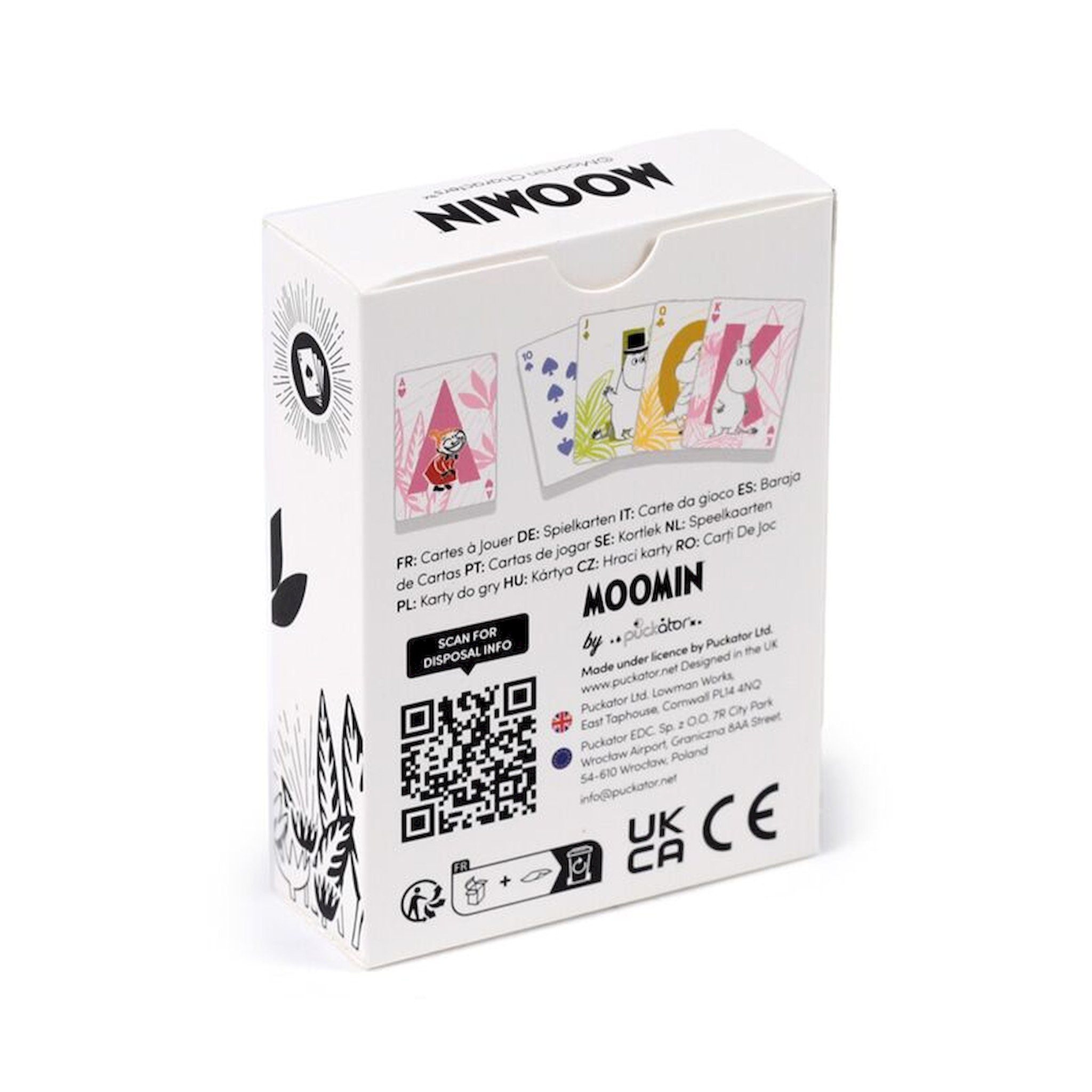 Puckator Spiel Moomin Spielkartendeck, Kartenspiel