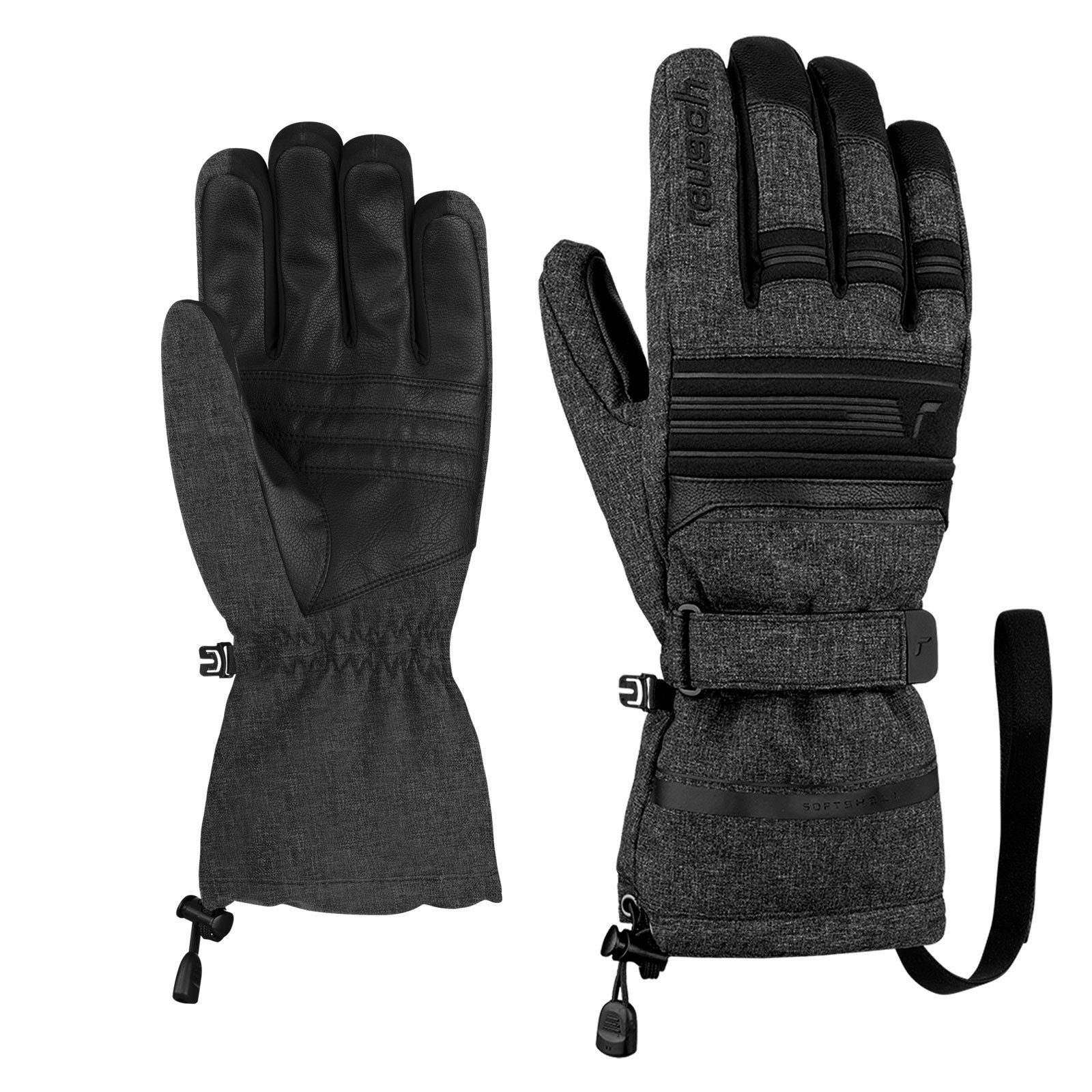 7015 black melange / black