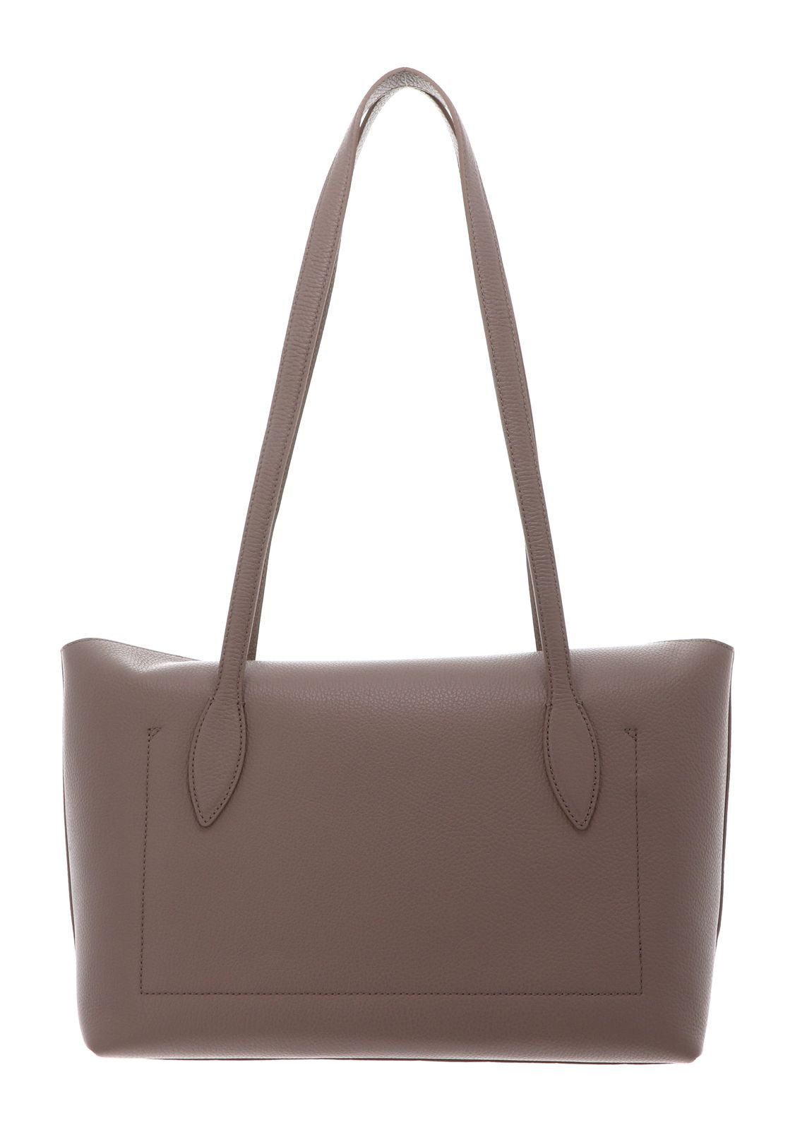 COCCINELLE Schultertasche Handbag Grained Leather, aus echtem Rindsleder