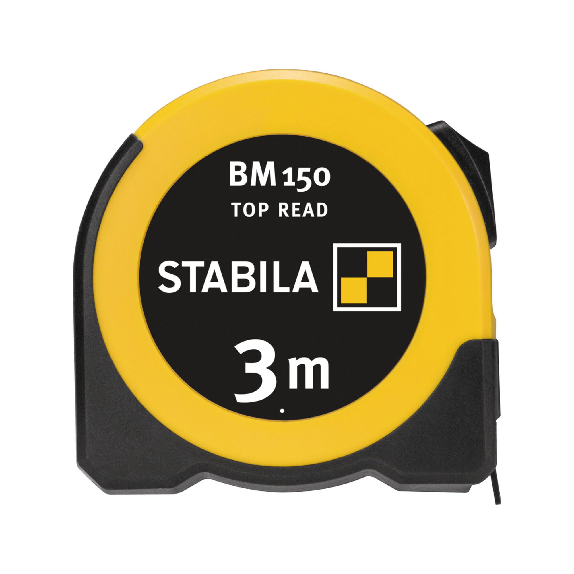 Stabila Maßband STABILA Taschenbandmaß BM 150, 3 m, Maßband mit metrischer Skala, Sich