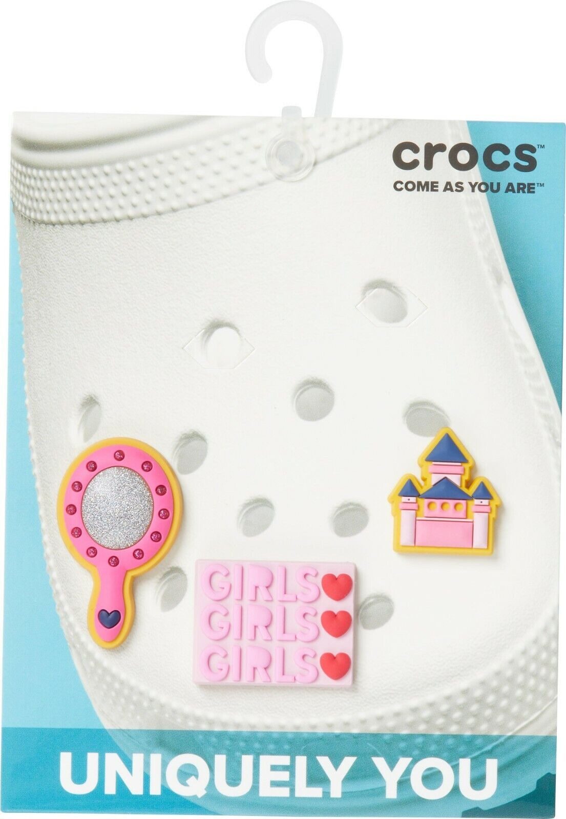 Schuhanstecker Jibbitz Charm - Princess Mirror - 3er Set