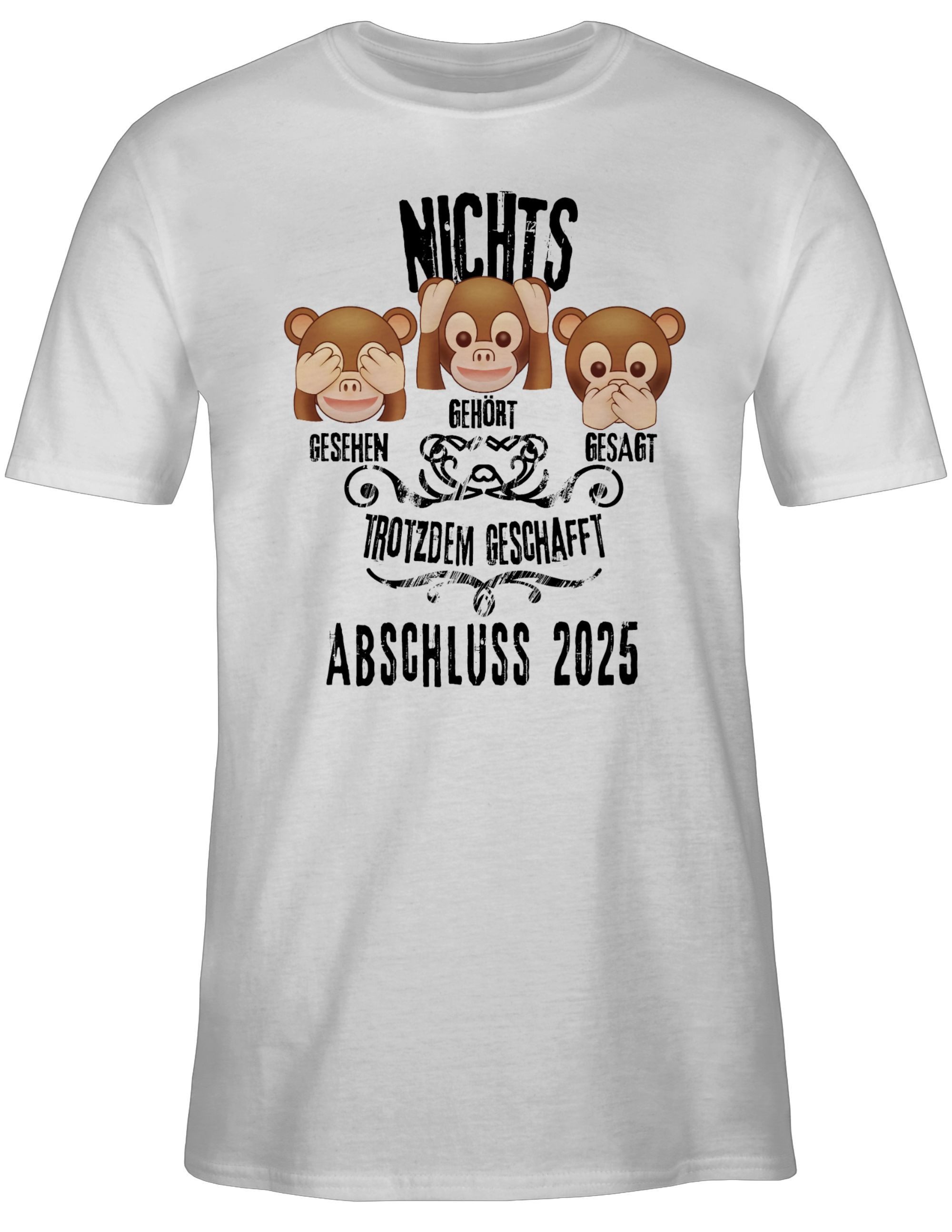 Shirtracer T-Shirt 3 Affen ABSCHLUSS 2025 günstig online kaufen