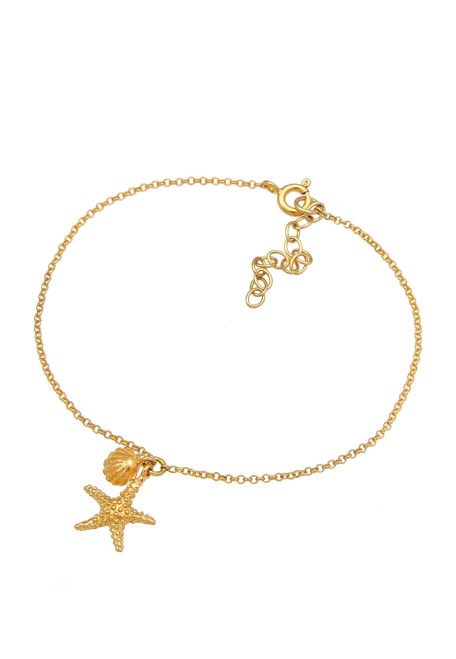 Elli Armband Armkettchen Seestern Muschel 925 günstig online kaufen