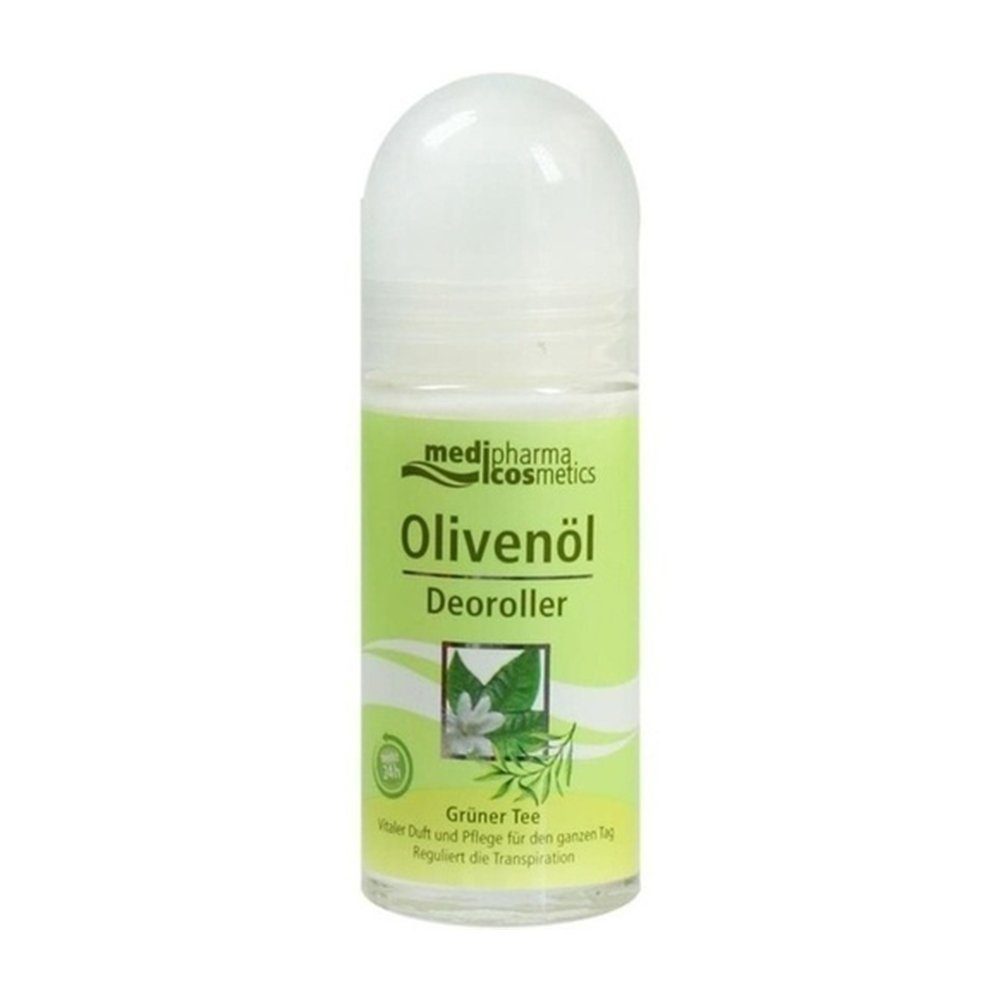 Dr. Theiss Naturwaren GmbH Deo-Roller OLIVENÖL DEOROLLER grüner Tee, 50 ml