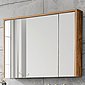 Lomadox Spiegelschrank »HARLOW-56« Badezimmer-mit Beleuchtung 100 cm breit Eiche Dekor, B/H/T ca. 100/75-80/16, Bild 6