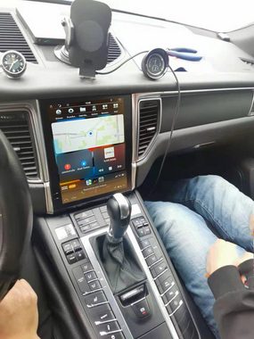 TAFFIO Für Porsche Macan PCM3.1 CDR 3.1 10.4"Touch Android Radio GPS CarPlay Einbau-Navigationsgerät