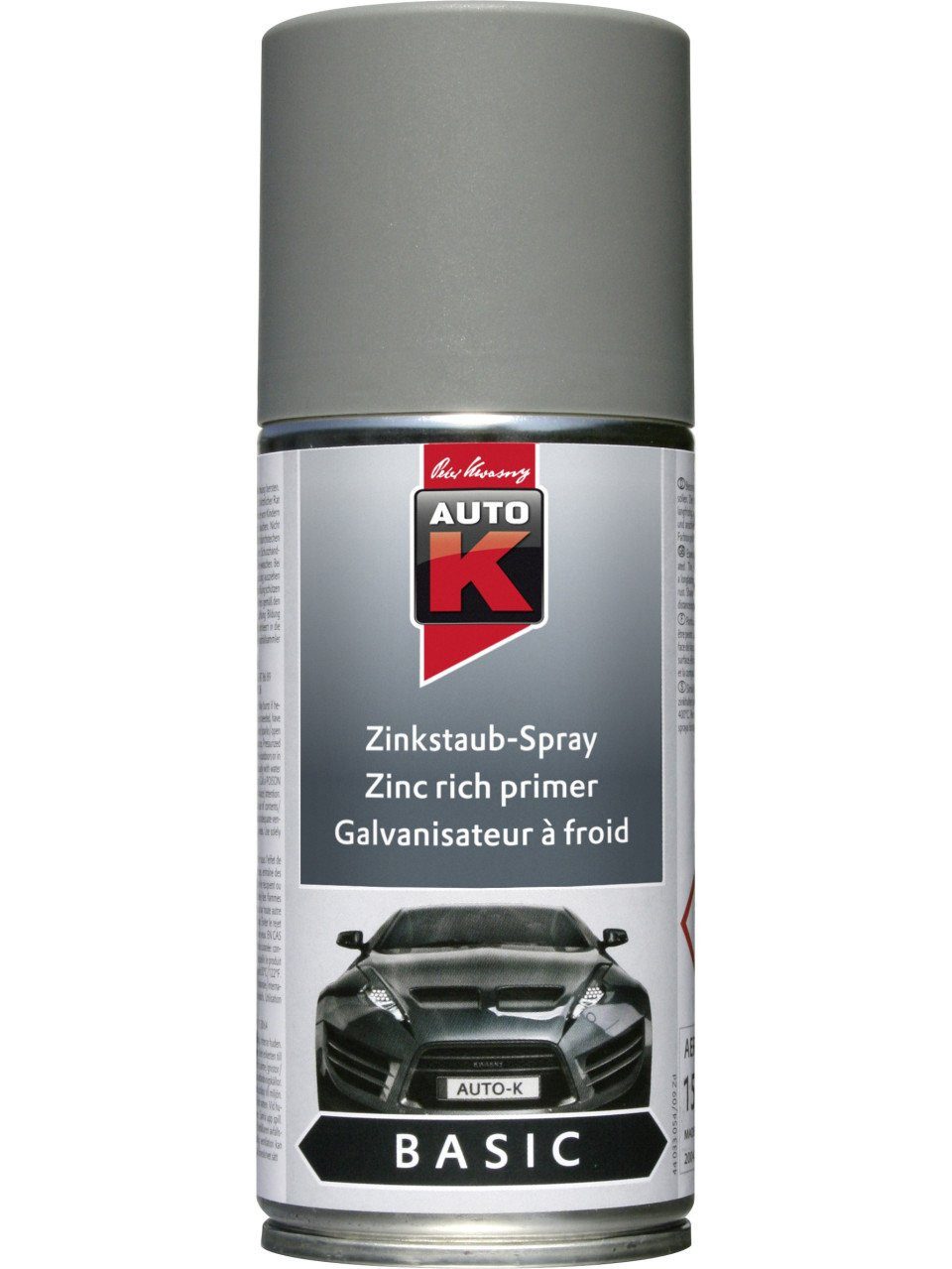 Lack Auto-K Zinkstaubspray Basic grau 150ml