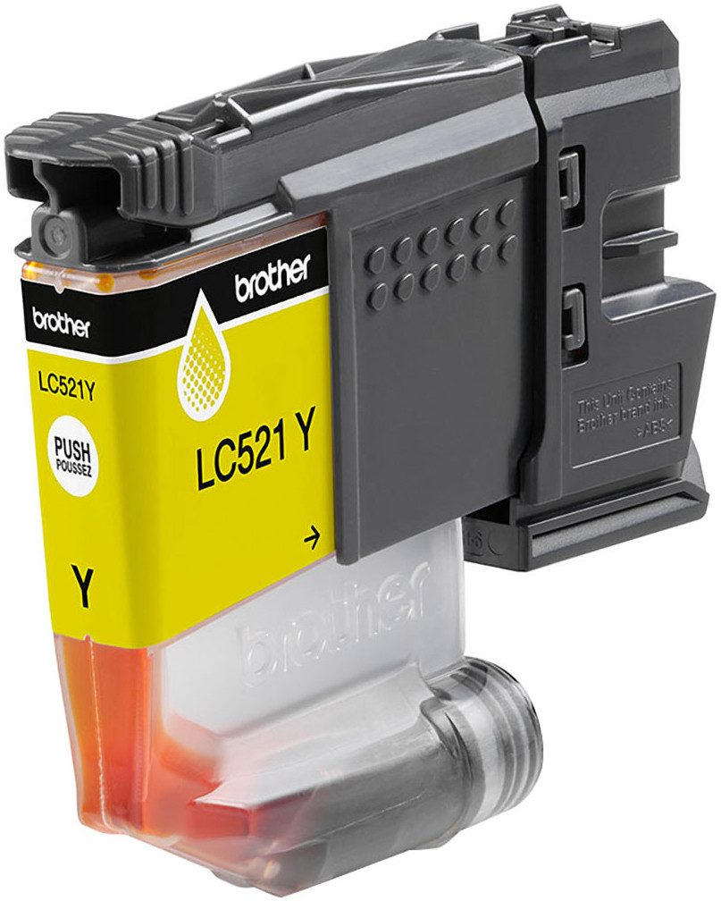 Brother LC521Y Tintenpatrone (Packung)