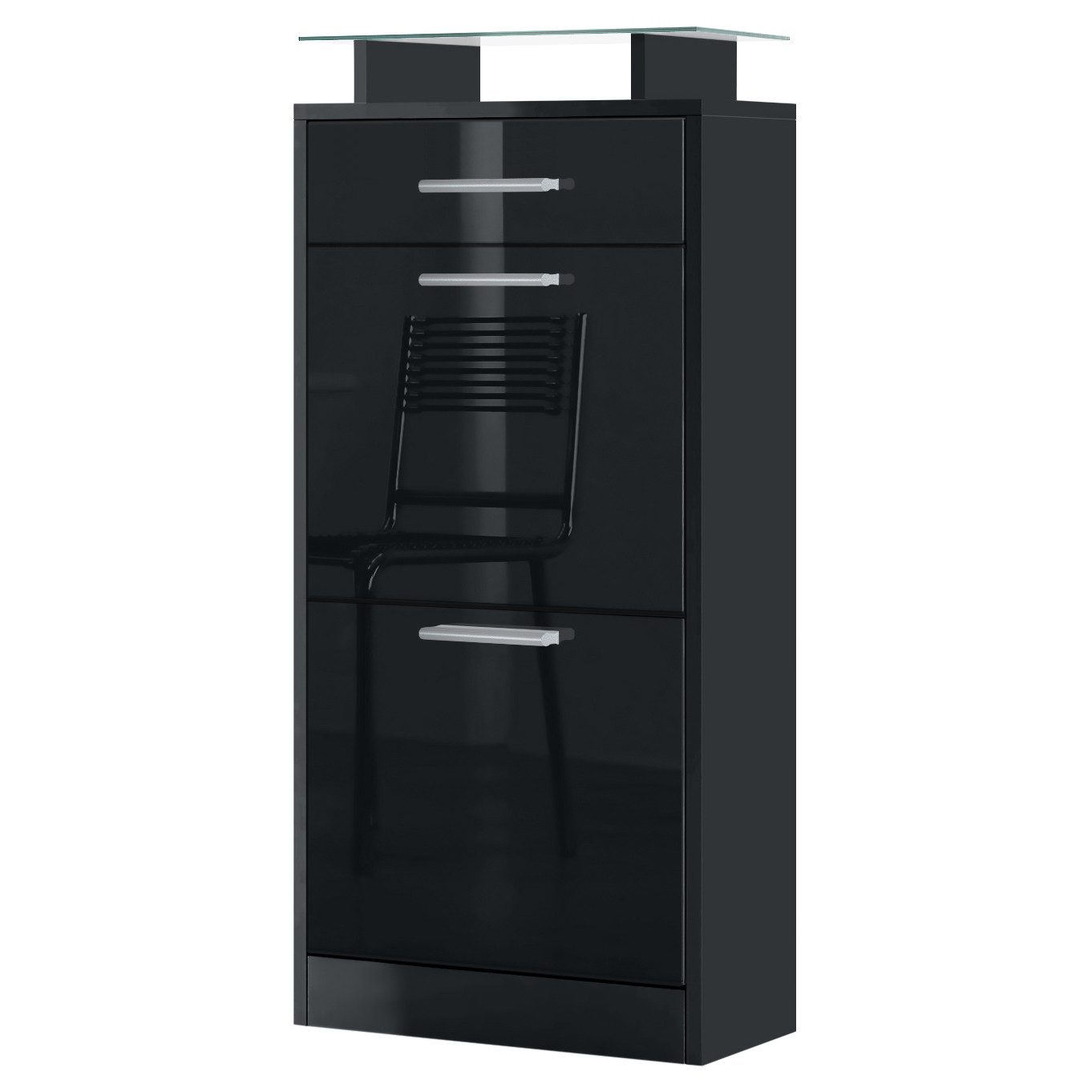 Vladon Schuhschrank Loret V2 (Schuhkipper für günstig online kaufen
