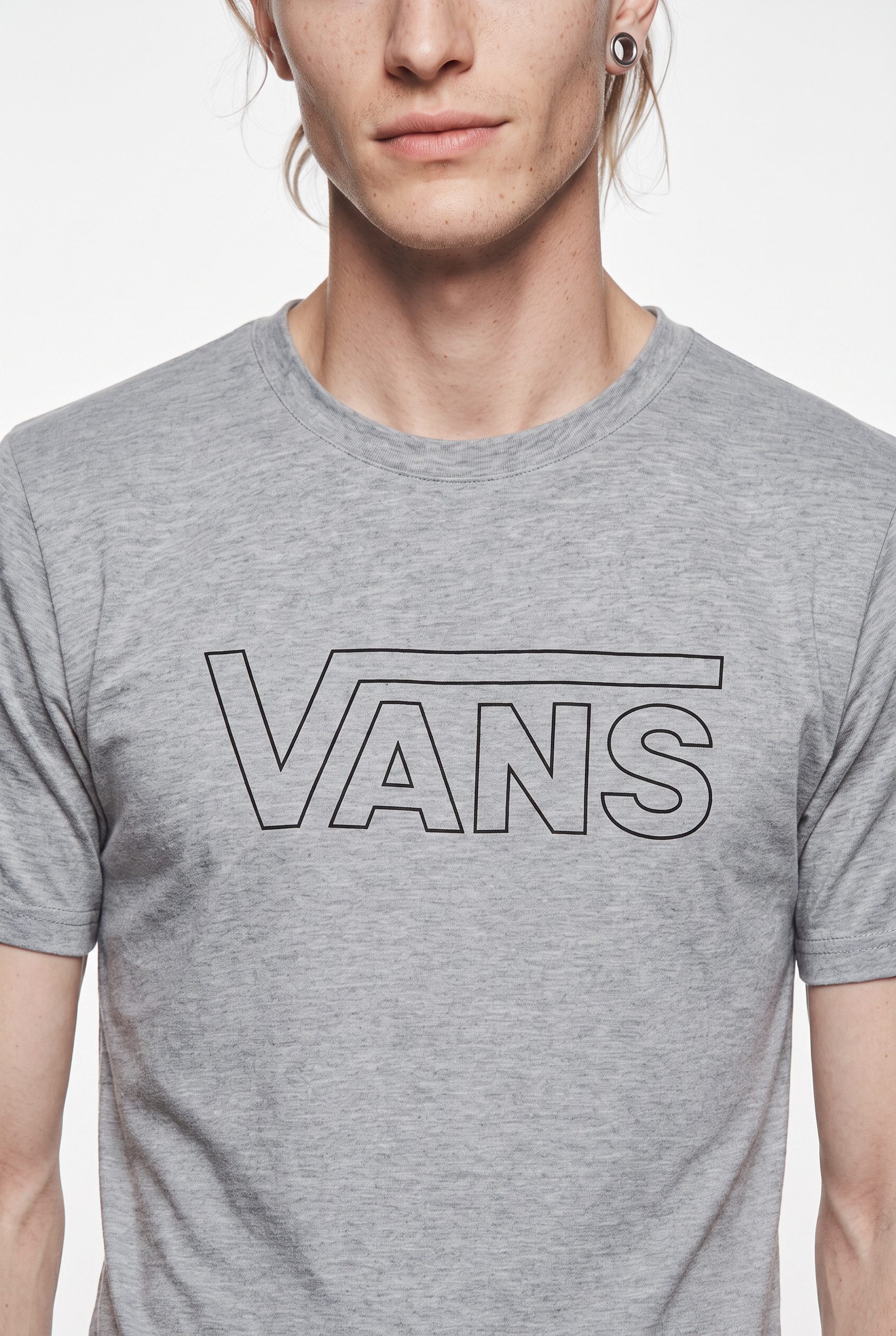 Vans T-Shirt Classic Drop V SS Crew Tee-B mit sportlichem Stil, Kurzarmdesign, Rundhalsausschnitt – Bild 4 von 5