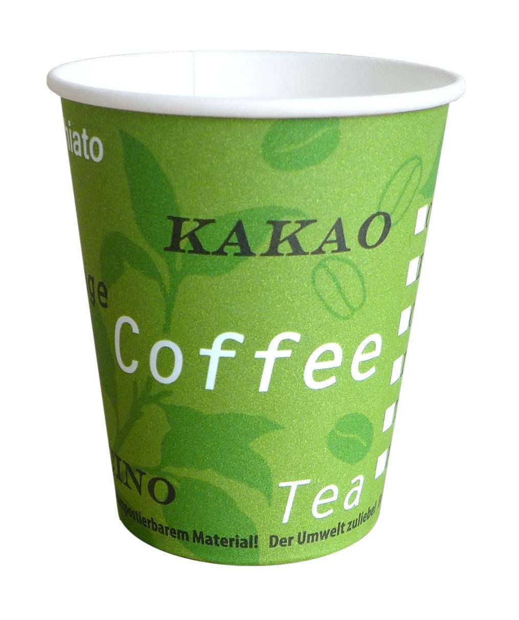 Braun+Company Atelier Coffee-to-go-Becher Braun & Company Kaffee Becher By Nature 10 Stück, Papier