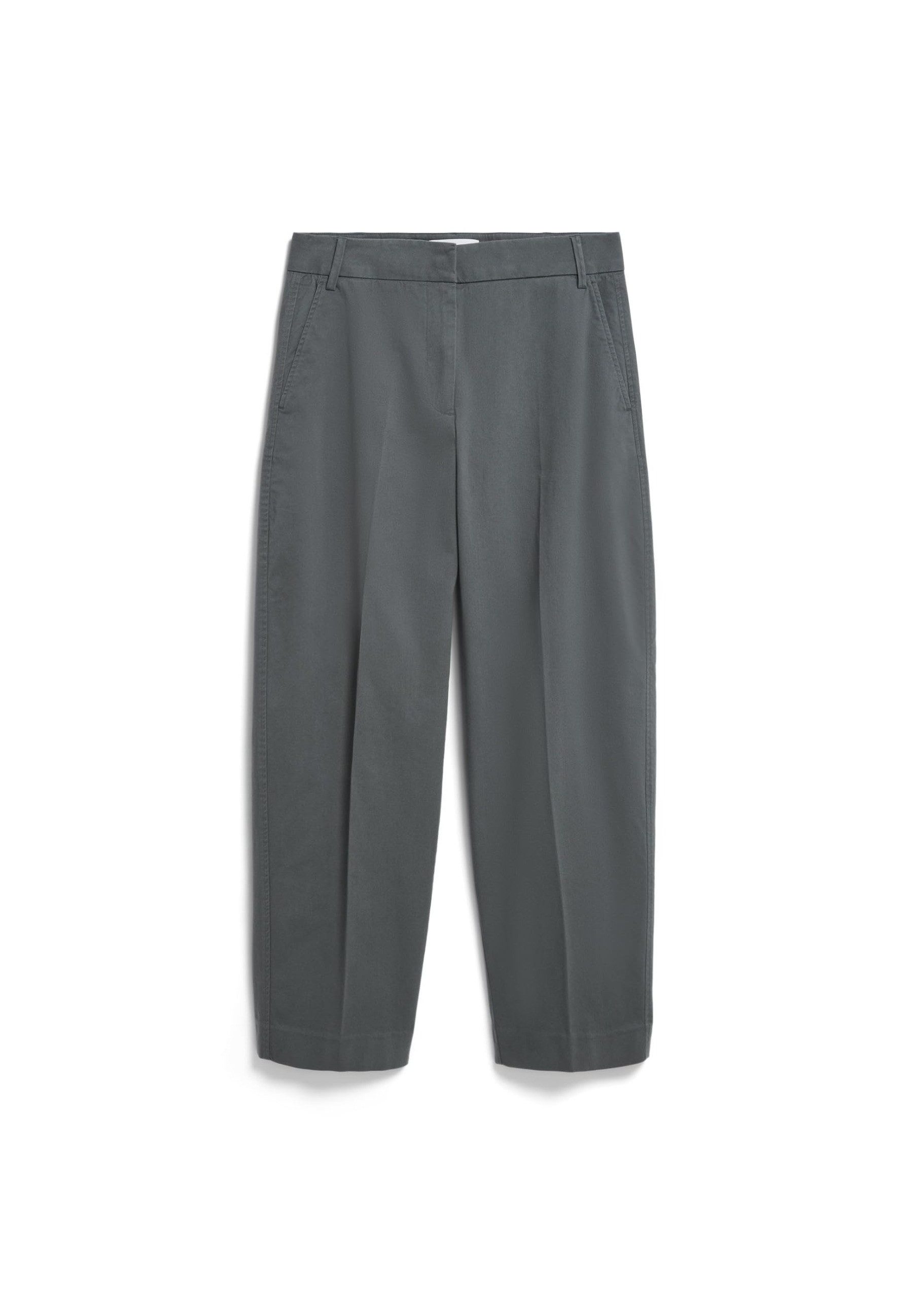 Stoffhose BARREL TWILL Webhose aus Bio-Baumwoll Mix
