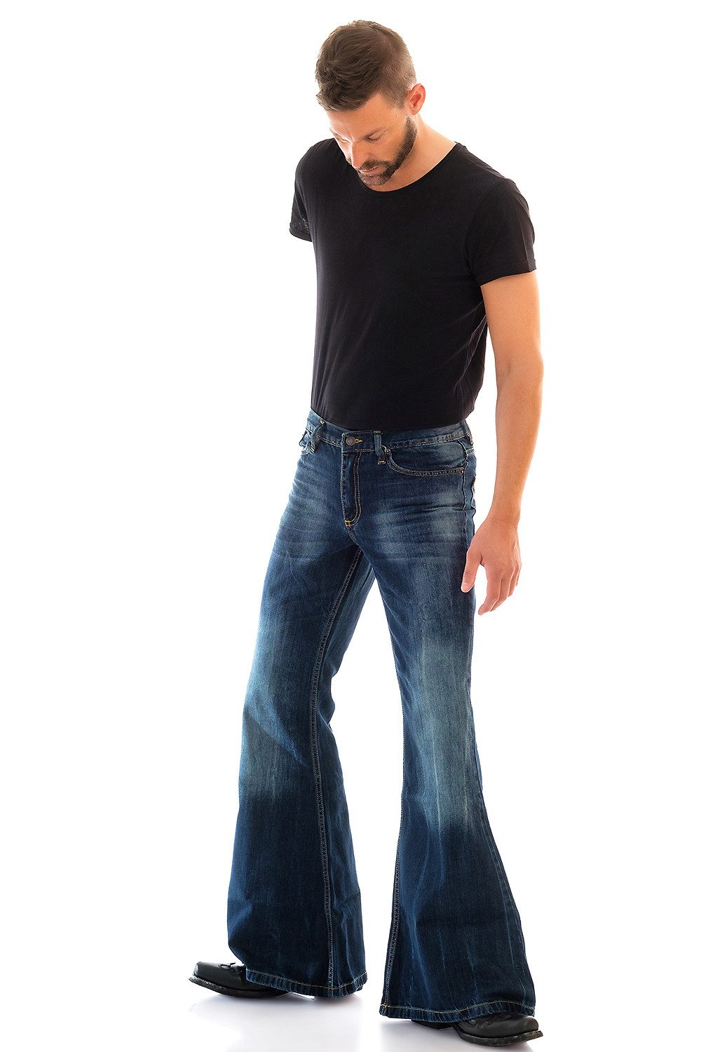 Comycom Schlagjeans Herren Jeans STAR BURN