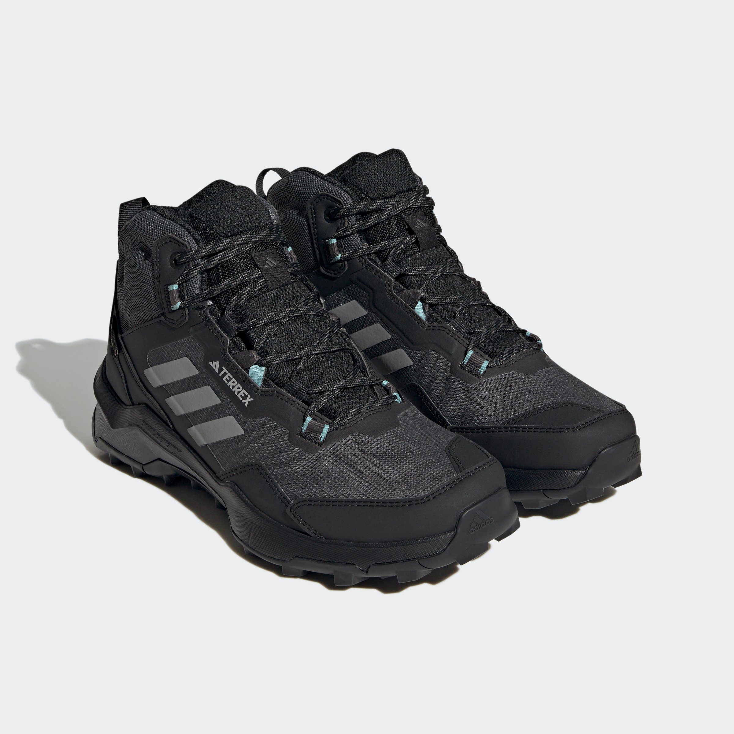 TERREX / Grey GORE-TEX Ton adidas Three Black Mint TERREX wasserdicht AX4 Wanderschuh MID / Core