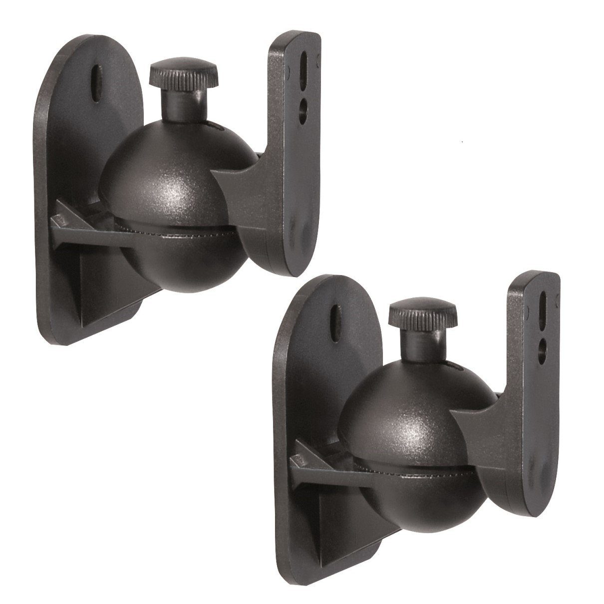 ARLI »2x Wandhalter für Lautsprecher Universal Wandhalterung Boxen Wand  Halter Halterung« Lautsprecher-Wandhalterung, (1-tlg., 2 Stück, Drehbar,  neigbar)