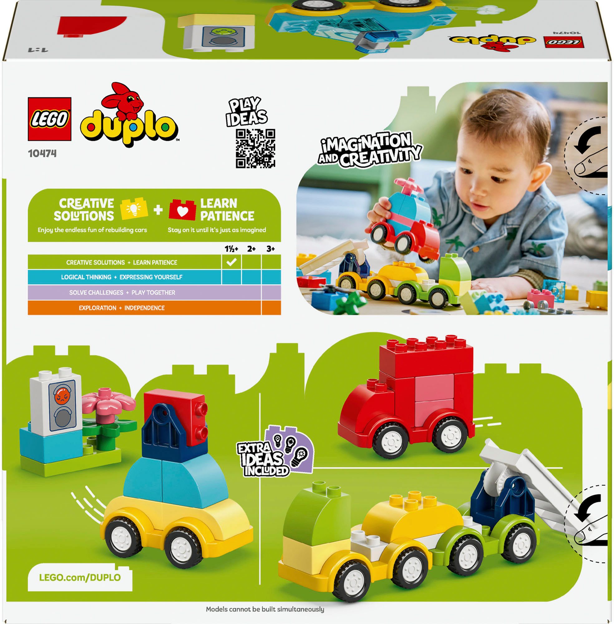 LEGO® Kreative Fahrzeuge (10474), LEGO DUPLO My First Konstruktionsspielste günstig online kaufen