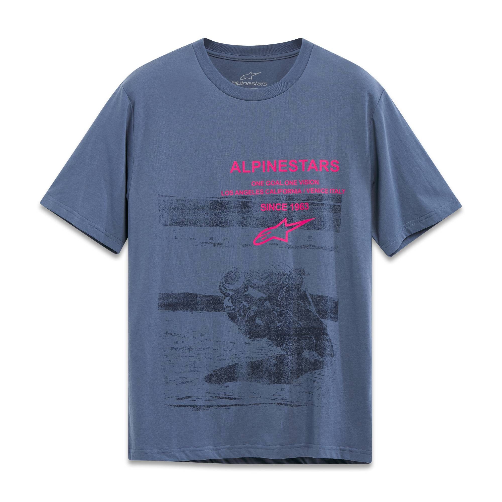Alpinestars T-Shirt Alpinestars T-Shirt "Granpremo" - blau