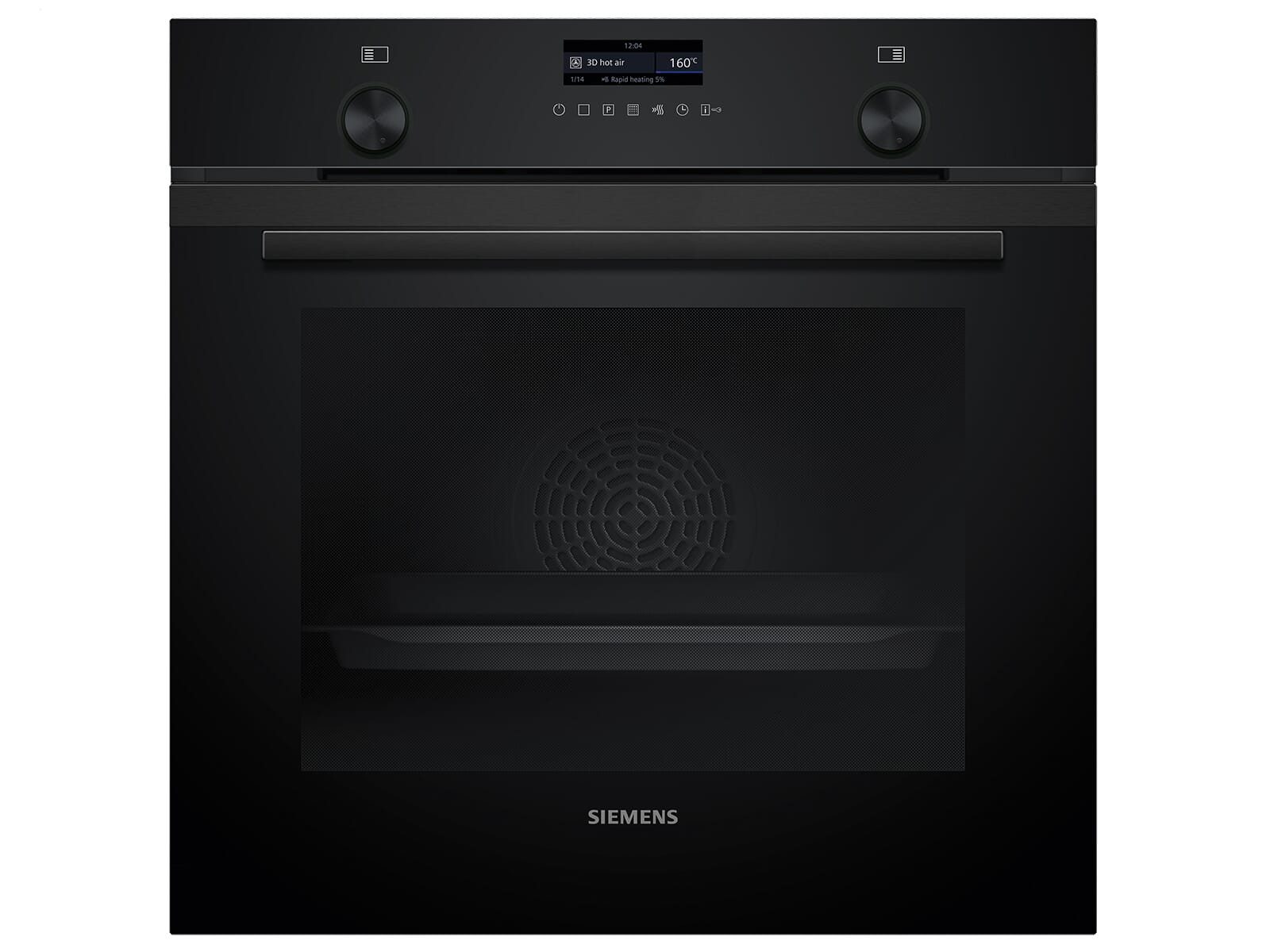 SIEMENS Einbaubackofen, mit Teleskopauszug nachrüstbar, Pyrolyse-Selbstreinigung