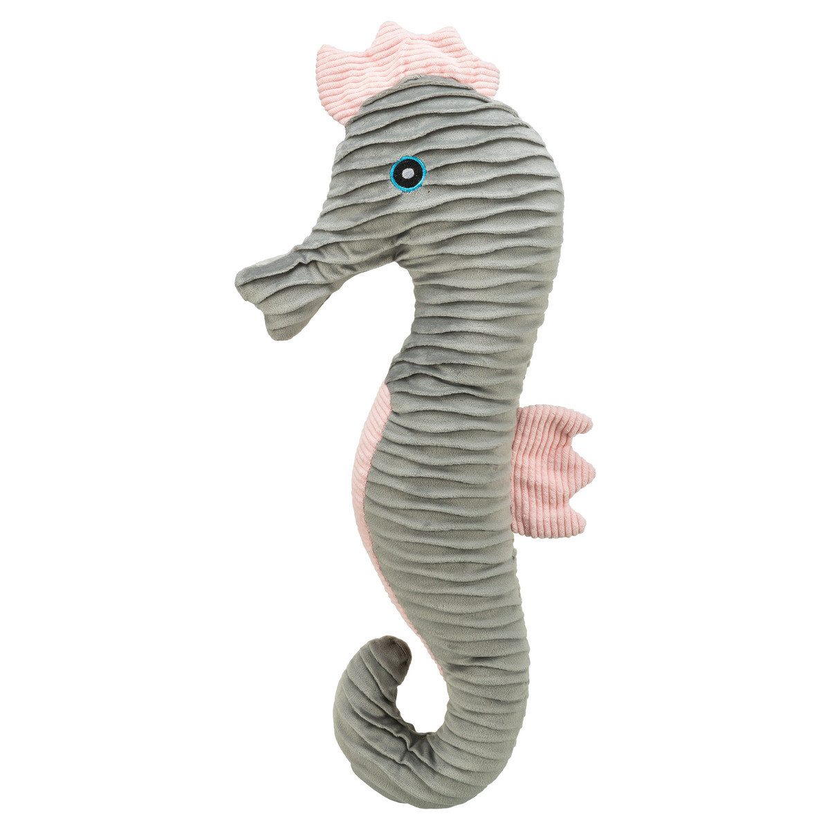 TRIXIE Tierkuscheltier Hundespielzeug Seepferdchen aus Plüsch