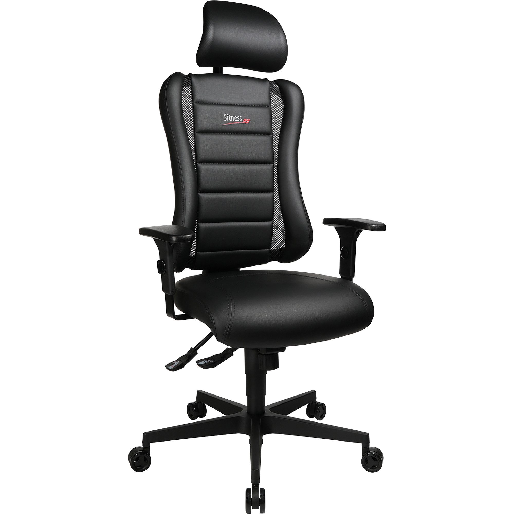 TOPSTAR Drehstuhl Bürodrehstuhl Sitness RS SR10PDA00X schwarz/schwarz