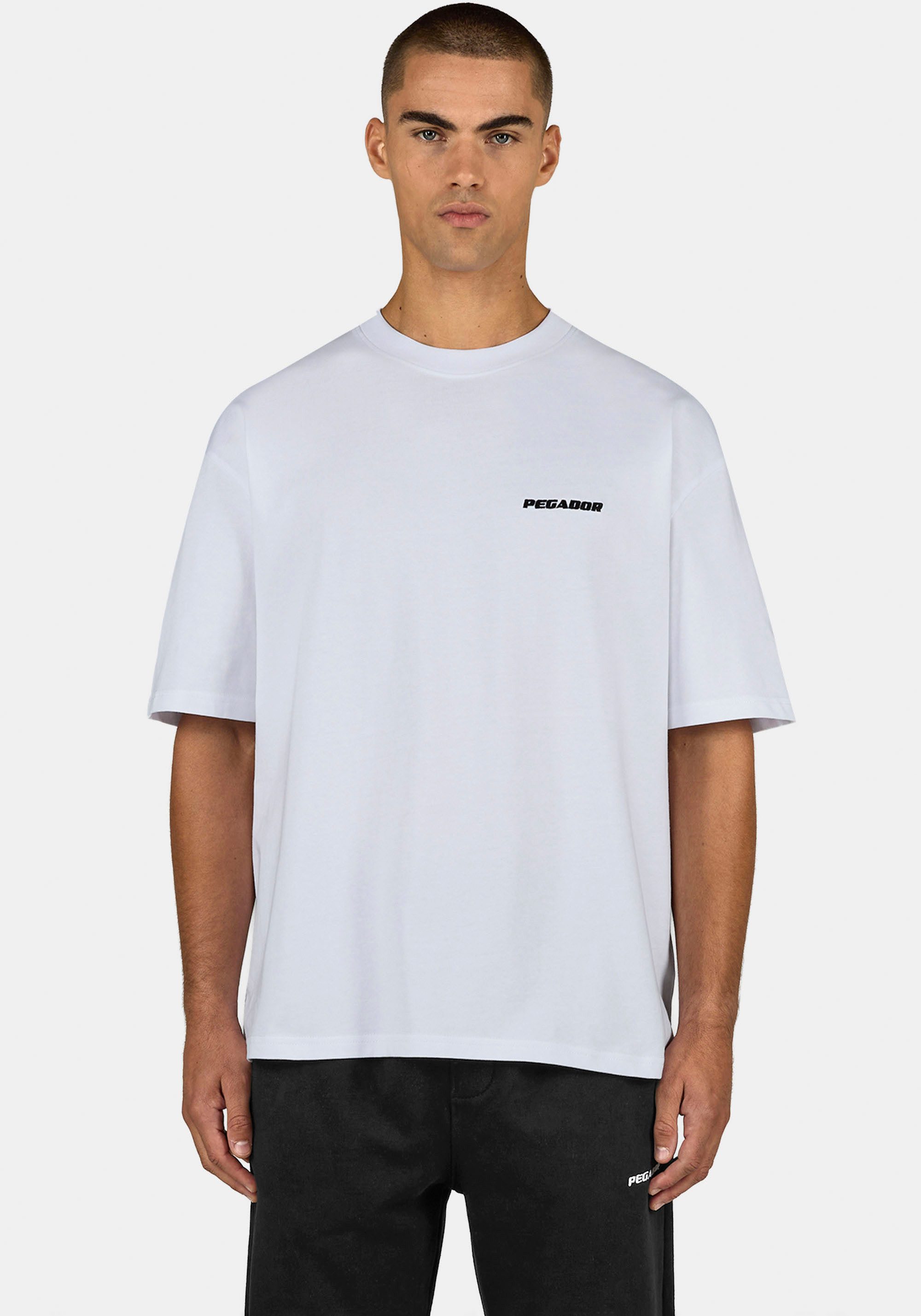PEGADOR T-Shirt LOGO OVERSIZED TEE Baumwolle, oversize günstig online kaufen