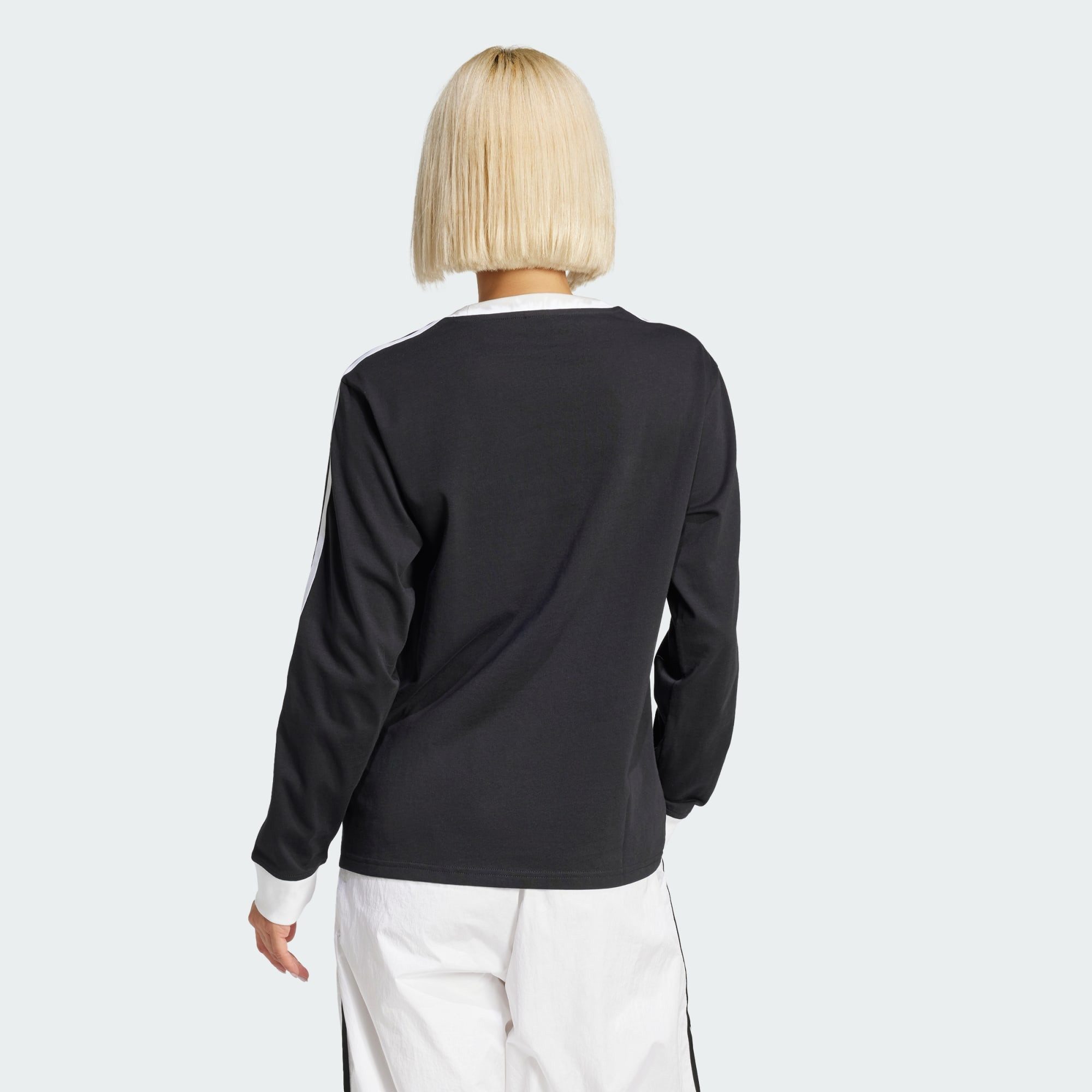 adidas Originals Langarmshirt ADICOLOR 3-STREIFEN REGULAR günstig online kaufen