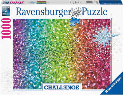 Ravensburger Puzzle Glitzer, 1000 Puzzleteile, FSC® - schützt Wald - weltweit; Made in Germany