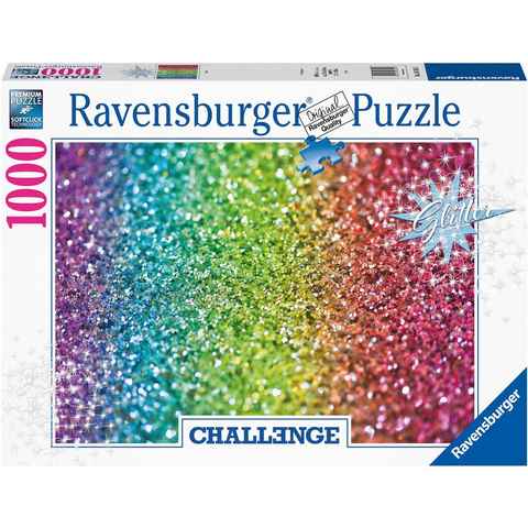 Ravensburger Puzzle Glitzer, 1000 Puzzleteile, FSC® - schützt Wald - weltweit; Made in Germany