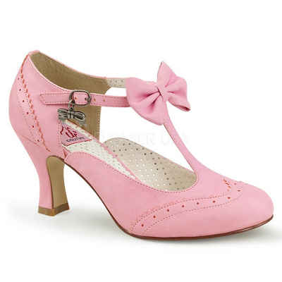 Pin Up Couture »Kitten Heels FLAPPER-11 - Rosa« High-Heel-Pumps