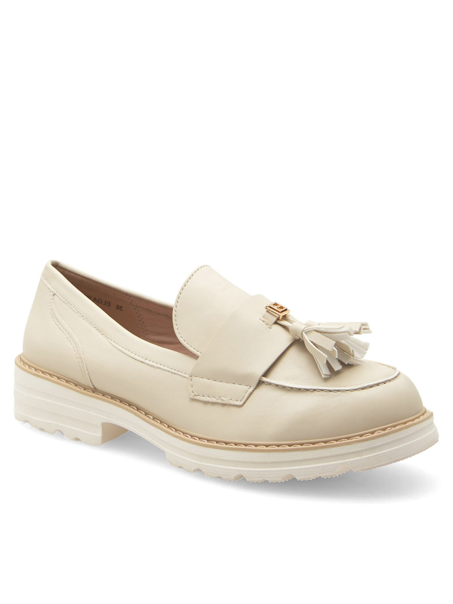 Mokassins ELGA WYL3647-2 Beige Slipper