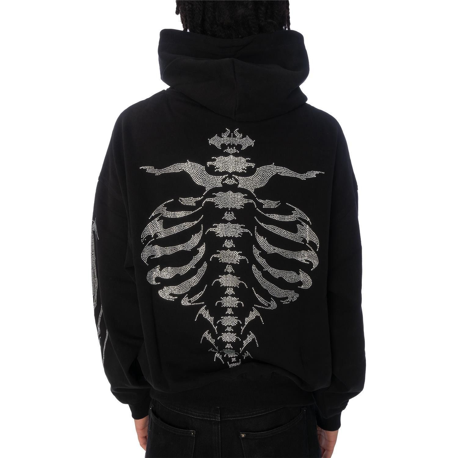 Favela Hoodie Hoodie Favela Ribcage Rhinestone (1-tlg) günstig online kaufen