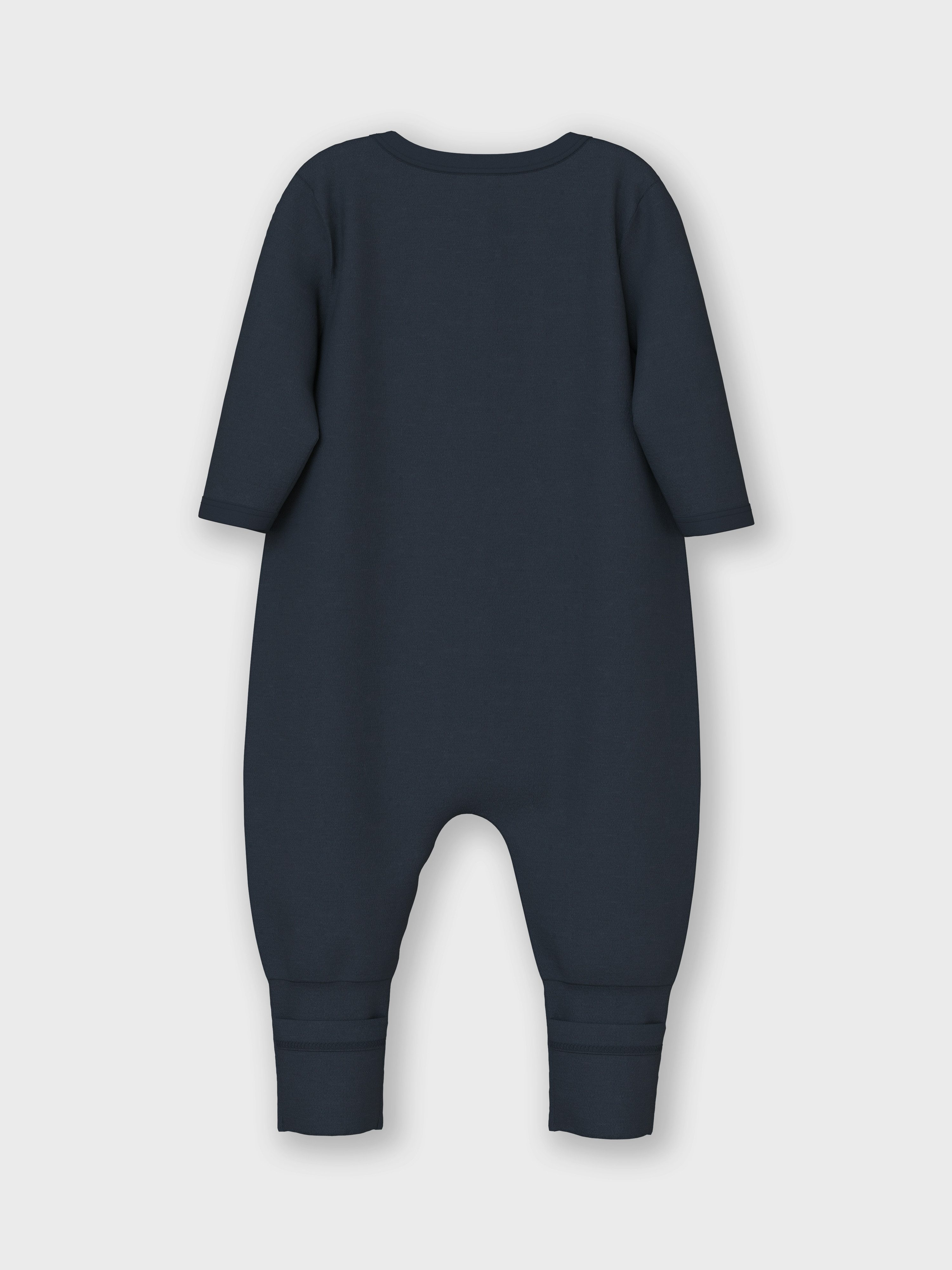 Name It Schlafanzug NBMNIGHTSUIT 2P ZIP FF GREY DINO NOOS (Packung, 2 tlg) mit tollen Dino-Motiven