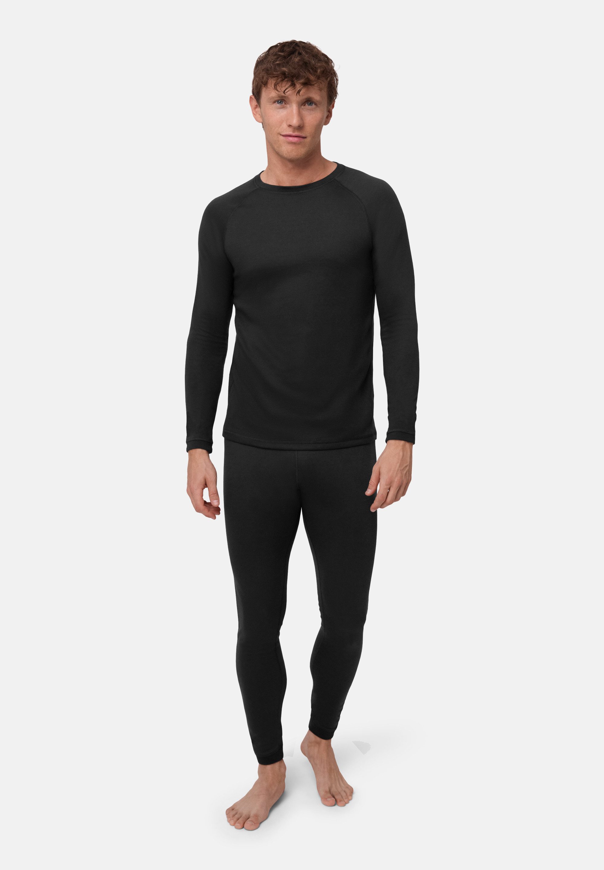 DANISH ENDURANCE Funktionsshirt Sustain Baselayer Thermounterwäsche-Set für Damen & Herren, atmungsaktiv & warm