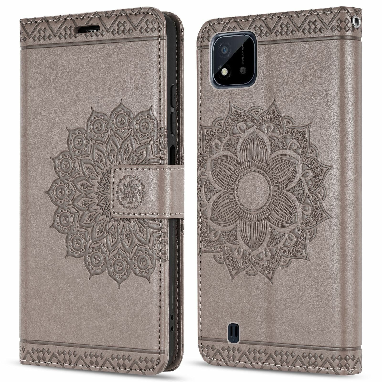 betterfon Handyhülle Handytasche für Realme C11 2021 Klapphülle, Wallet Case mit Kartenfächern Magnetverschluss und weicher Innenhülle
